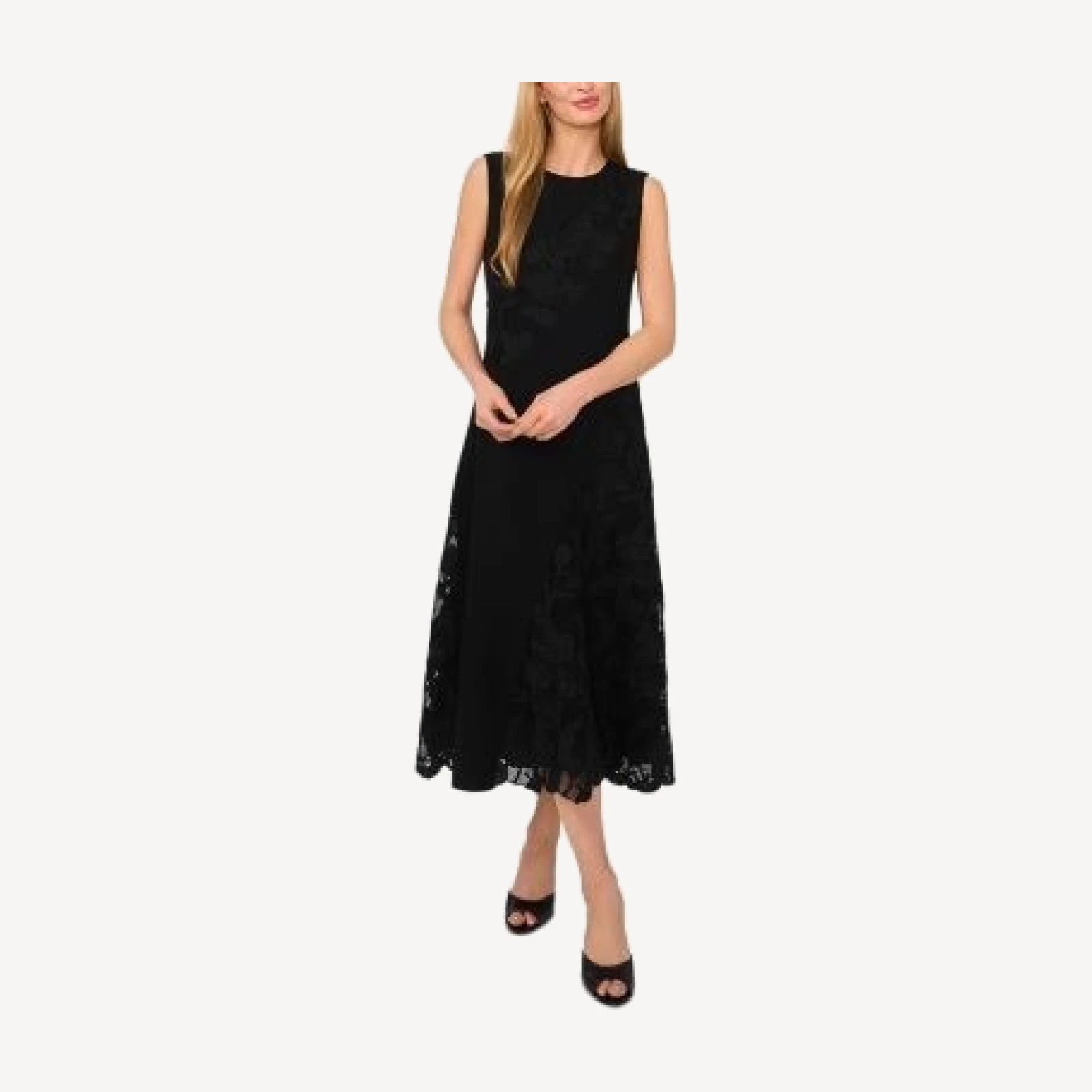 Ted Baker Sleeveless Lace Midi Dress