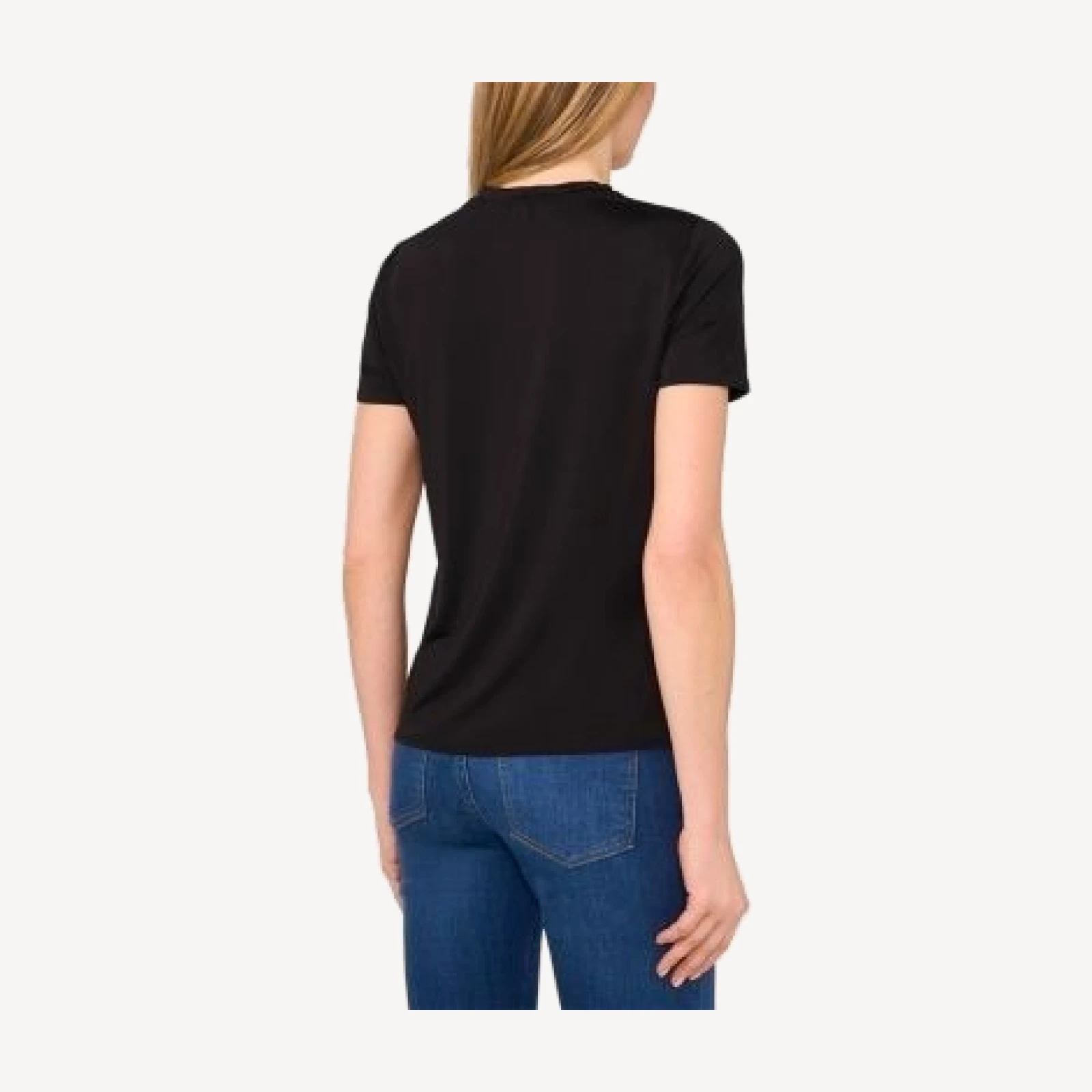 Ted Baker Solid Black Tee