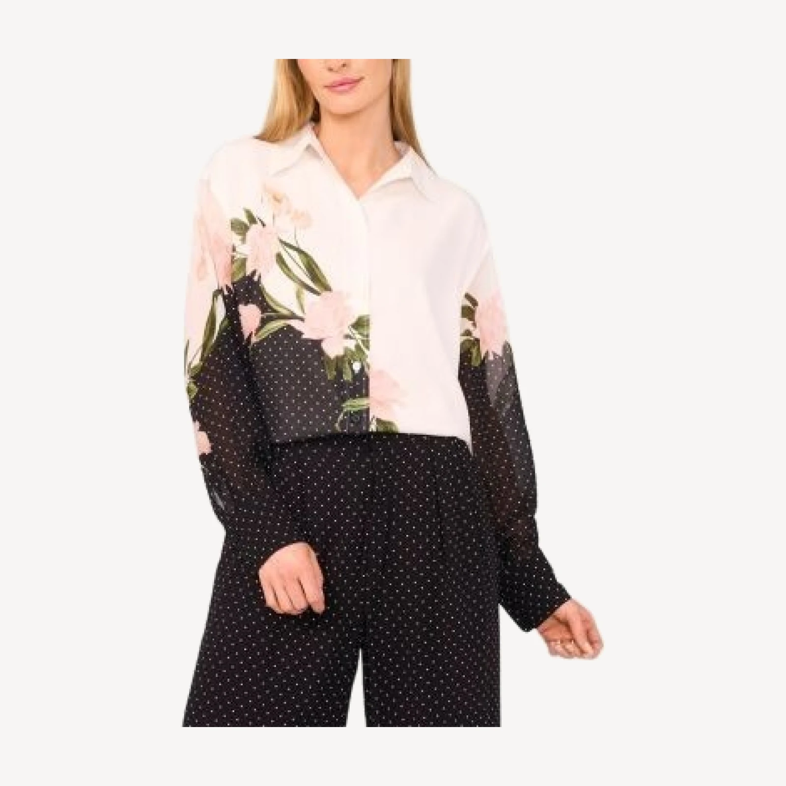 Ted Baker Button Front Blouse