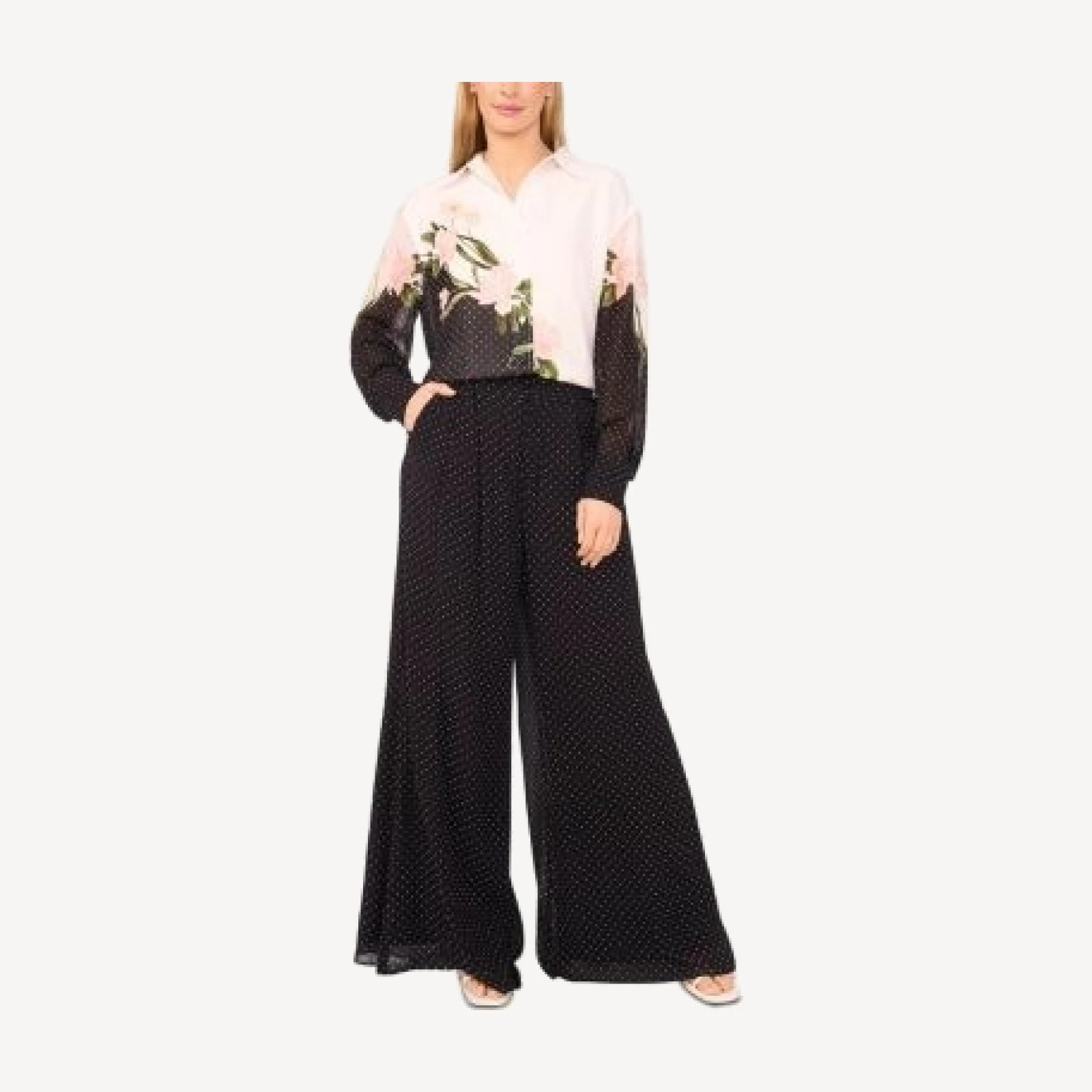 Ted Baker Button Front Blouse