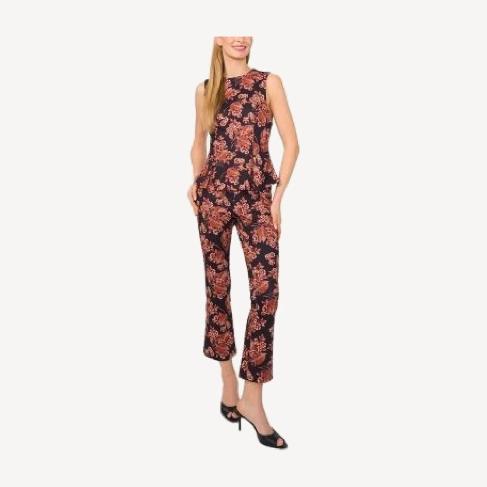 Ted Baker Marenae Knit Pleated Detail Tank Top