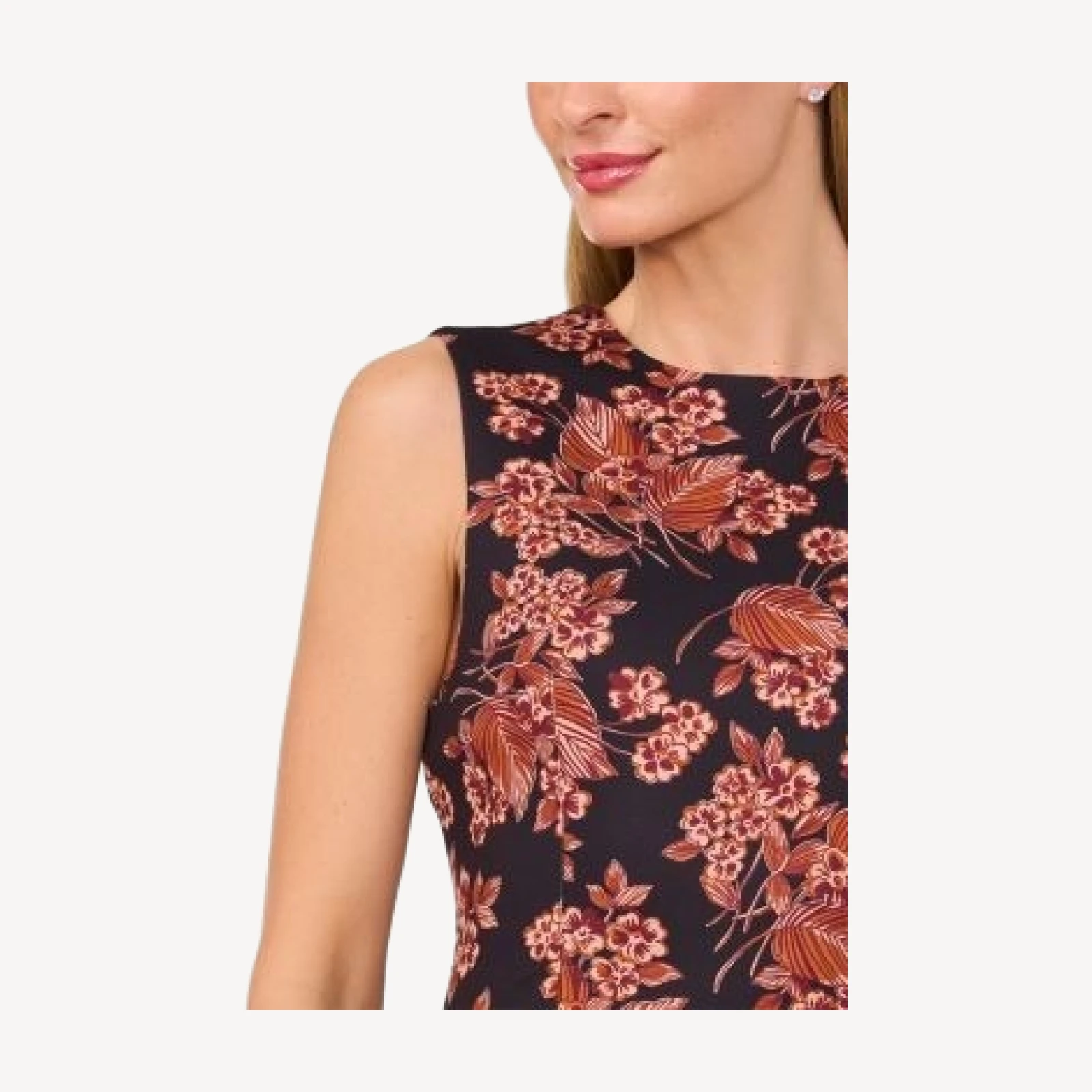 Ted Baker Marenae Knit Pleated Detail Tank Top