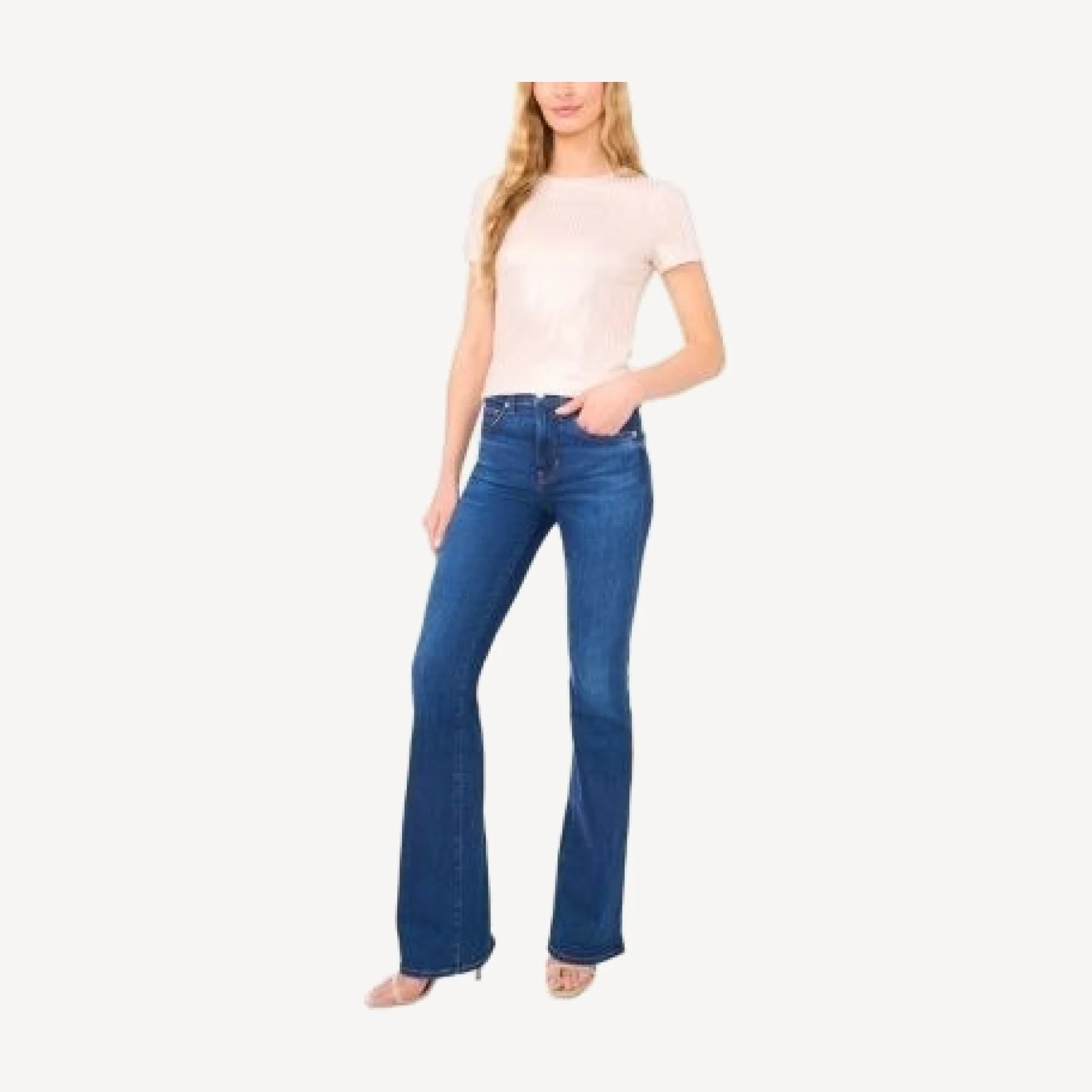 Ted Baker Piper Knit Short Sleeve Top