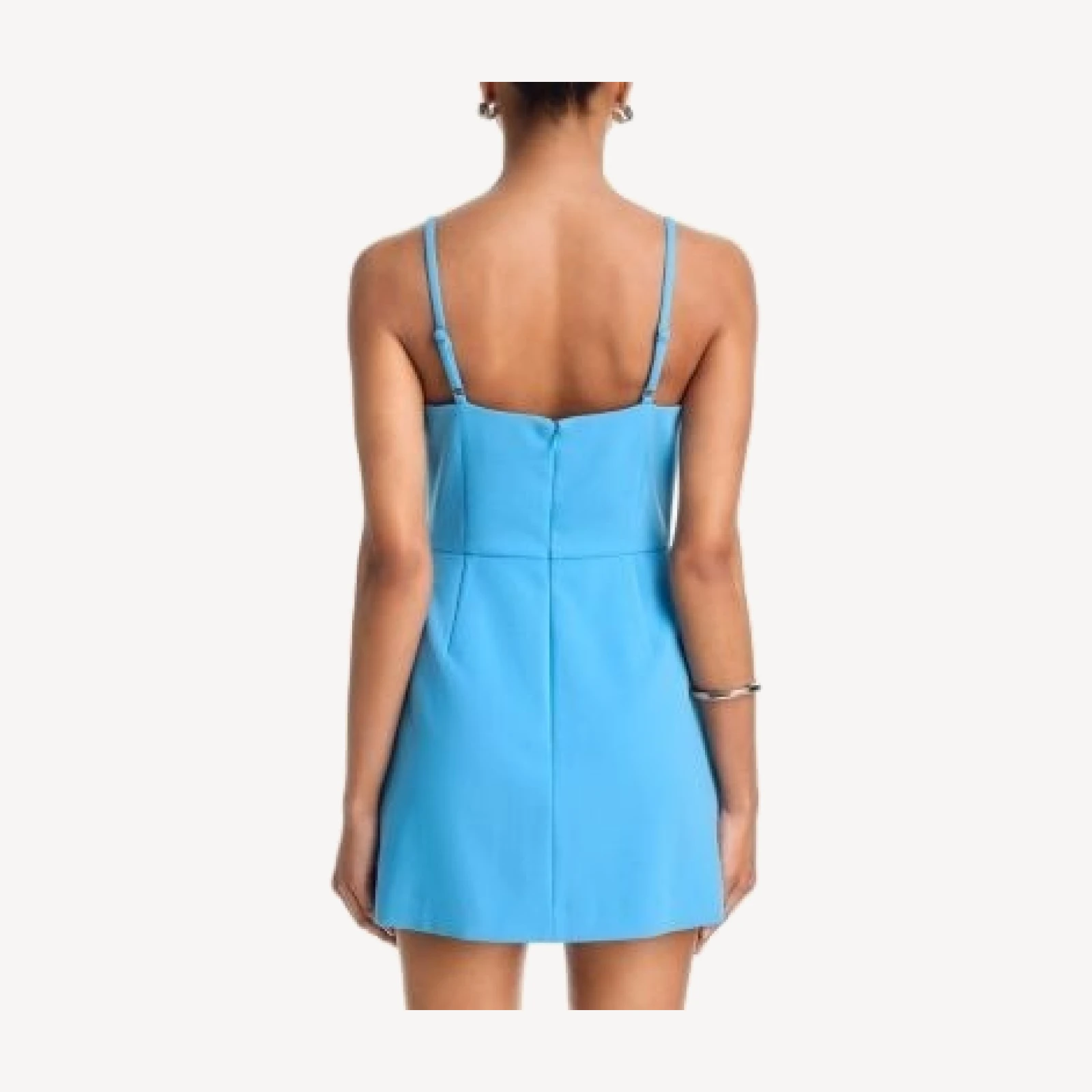 French Connection Whisper Scoop Neck Envelope Mini Dress