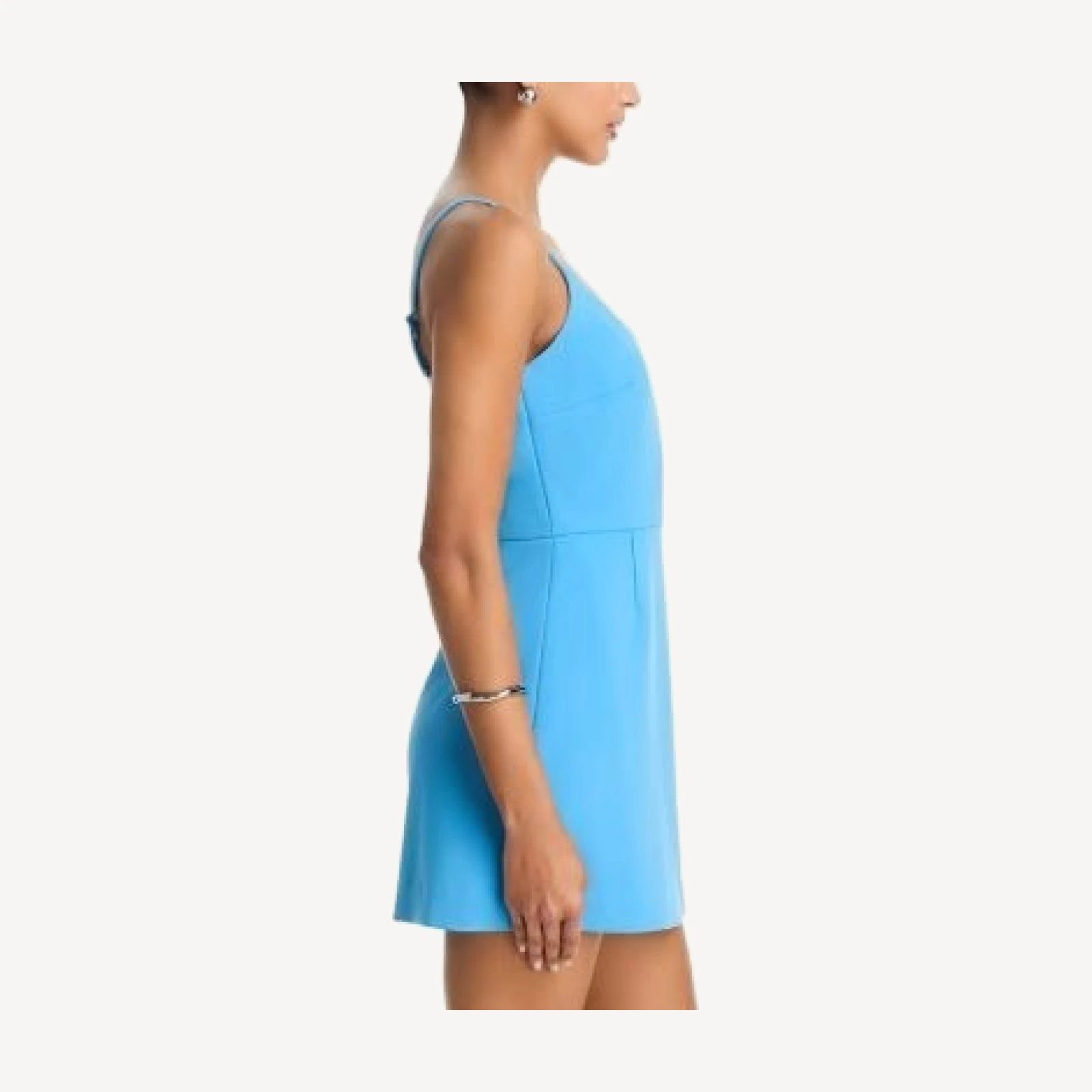 French Connection Whisper Scoop Neck Envelope Mini Dress