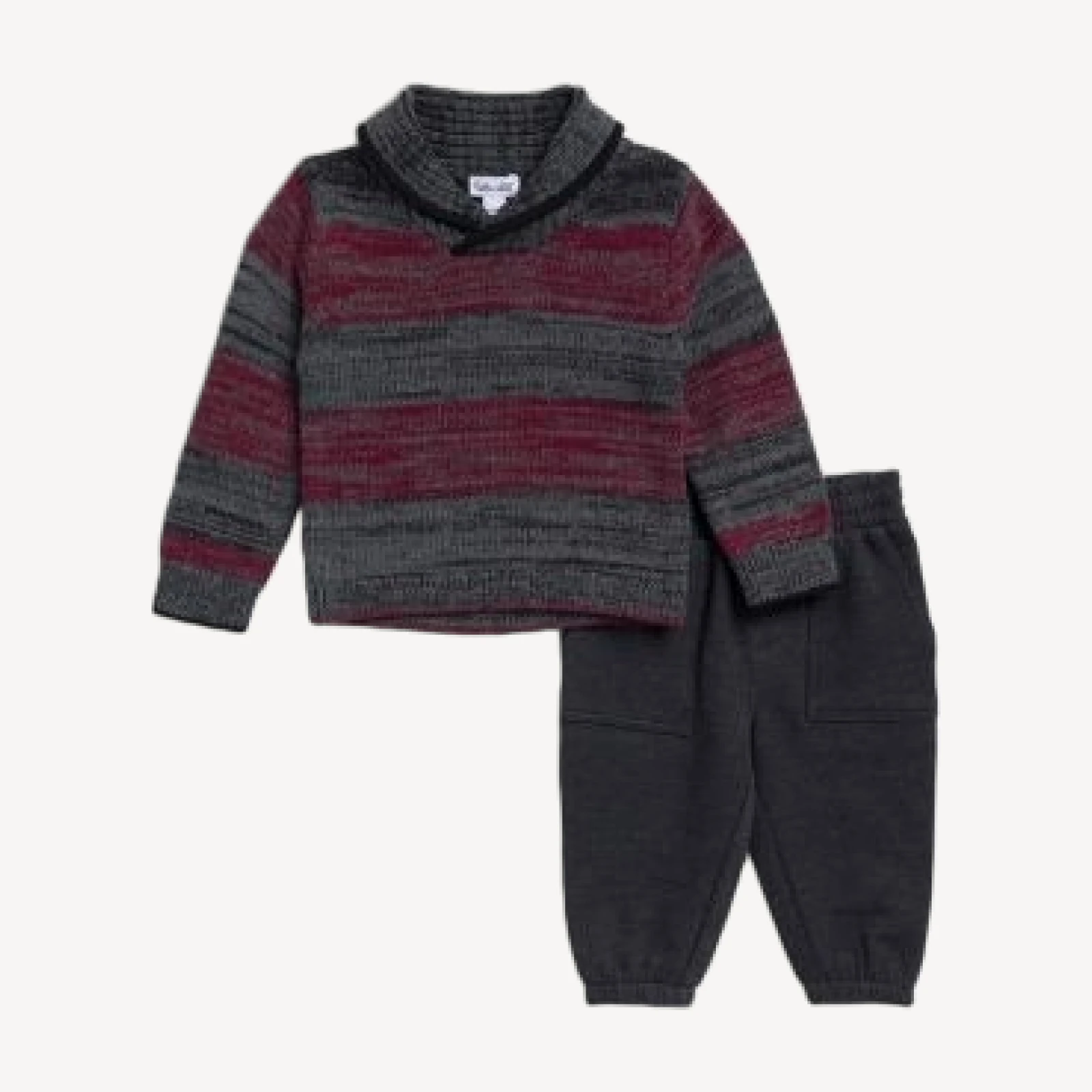 Splendid Boys' Roll Neck Sweater Set - Baby