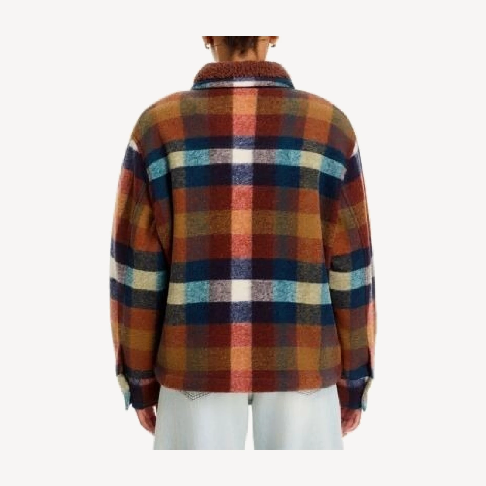 Mother The After School Plaid Shirt Jacket