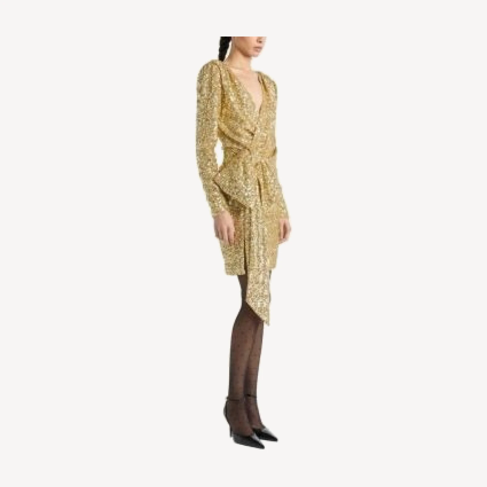 Balmain Sequinned Dress