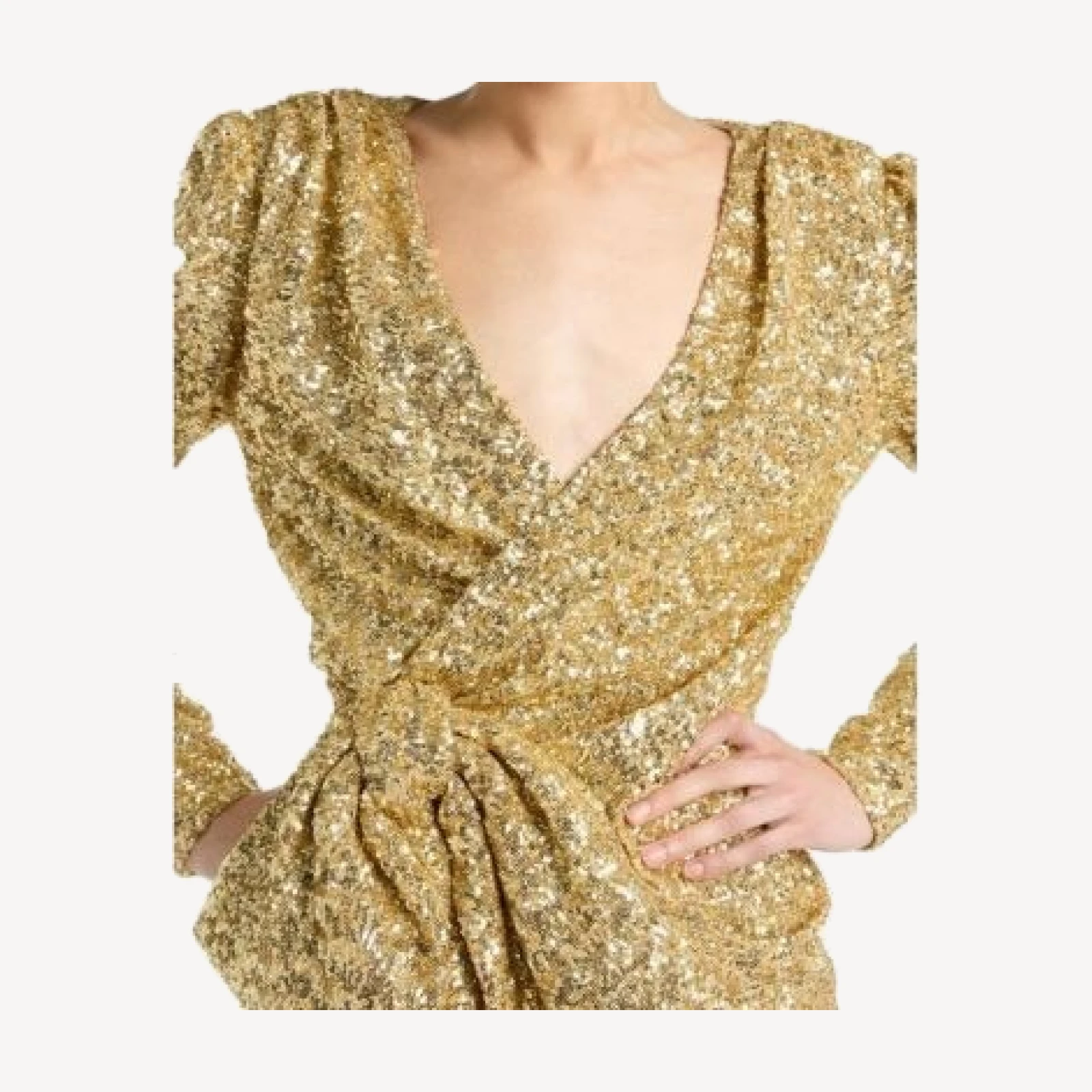 Balmain Sequinned Dress