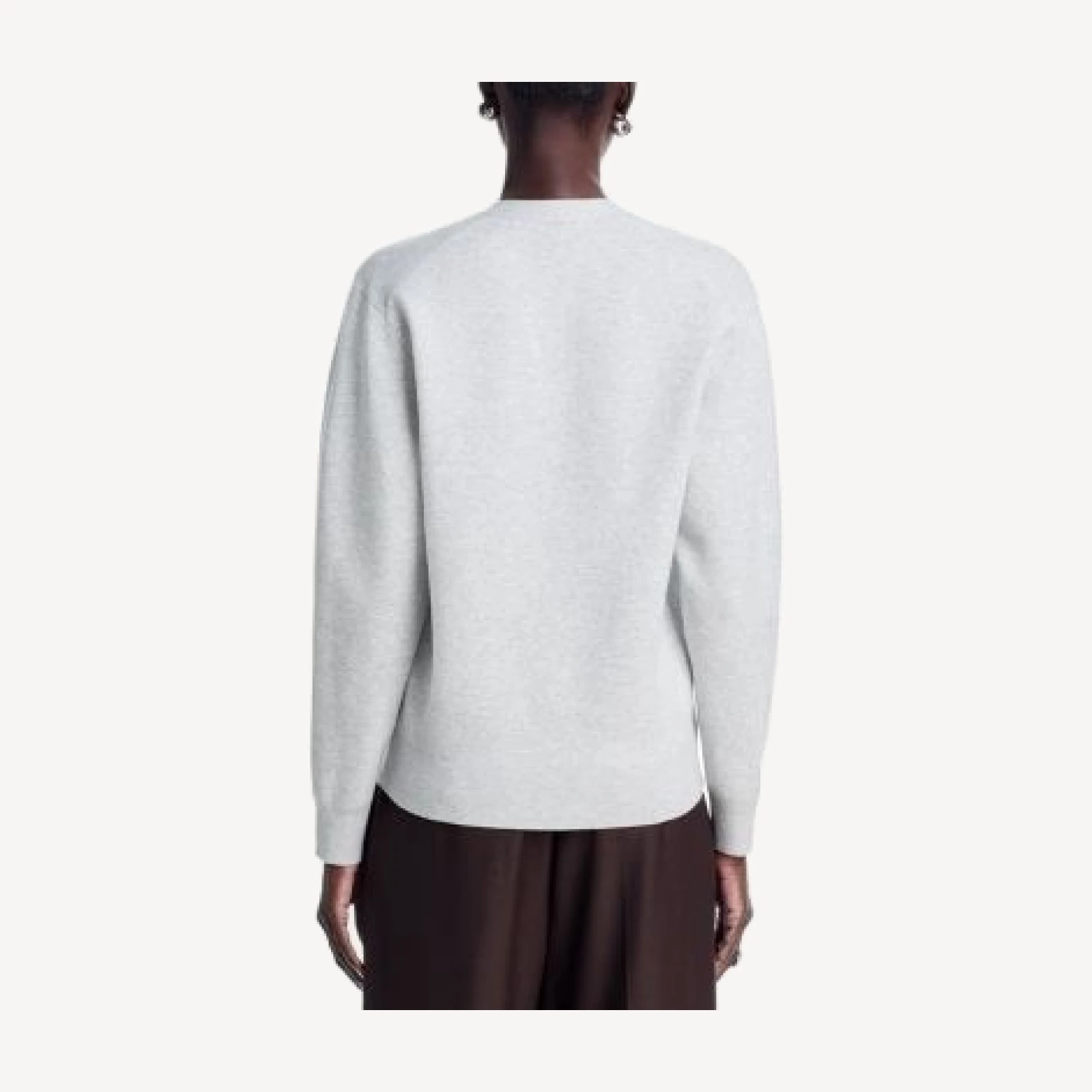 Theory V Neck Long Sleeve Cardigan Sweater