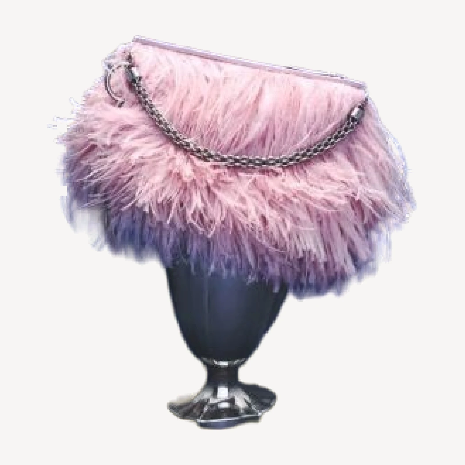 Jimmy Choo Callie Feather Trim Clutch - Exclusive