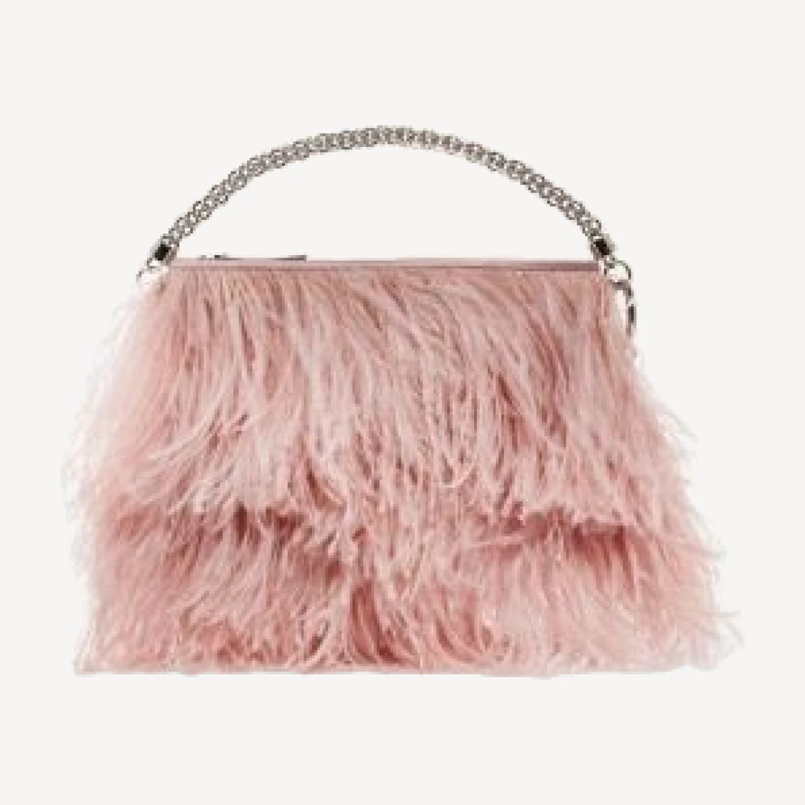 Jimmy Choo Callie Feather Trim Clutch - Exclusive