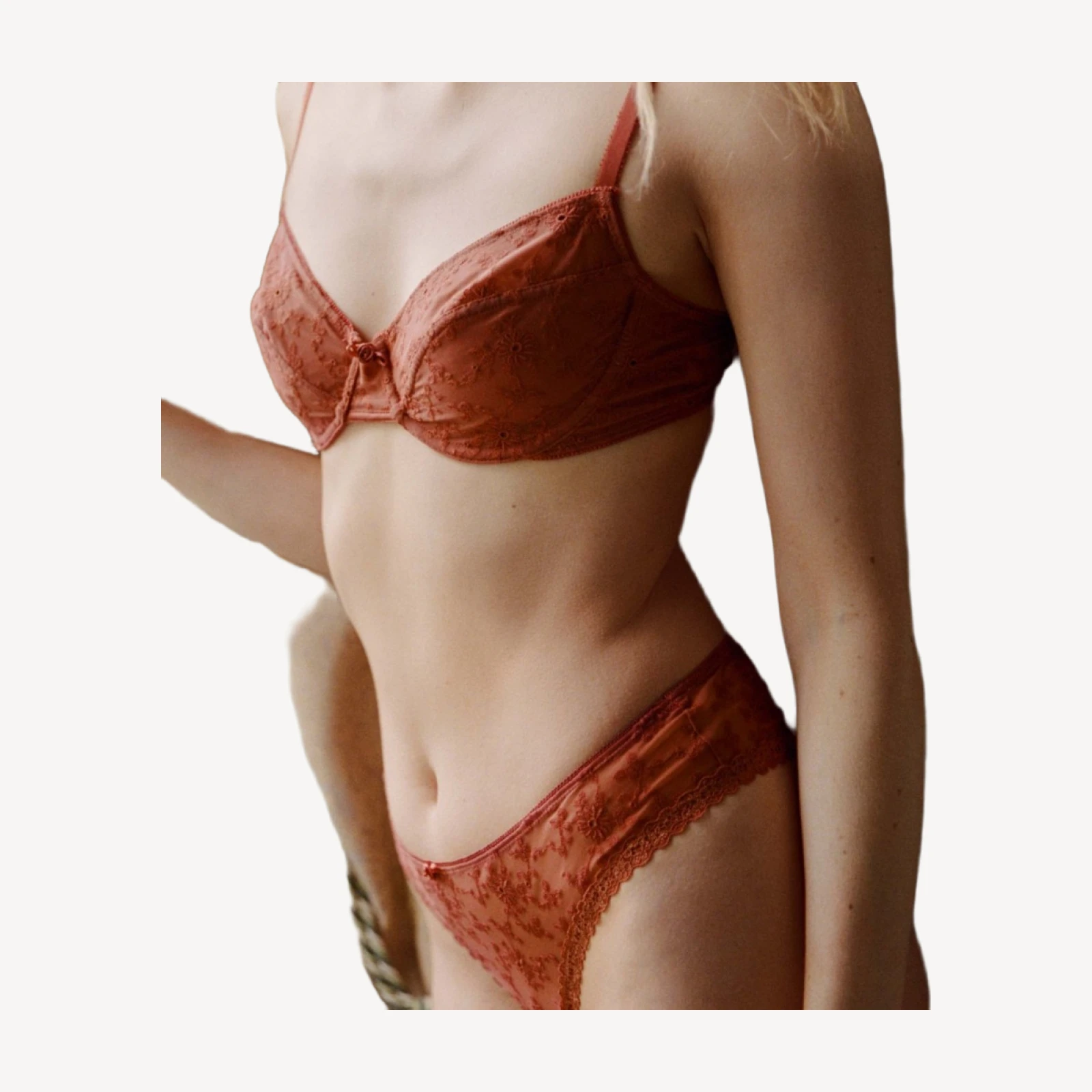 IDALIA BRA -- NUTMEG CLOVER BLOSSOM