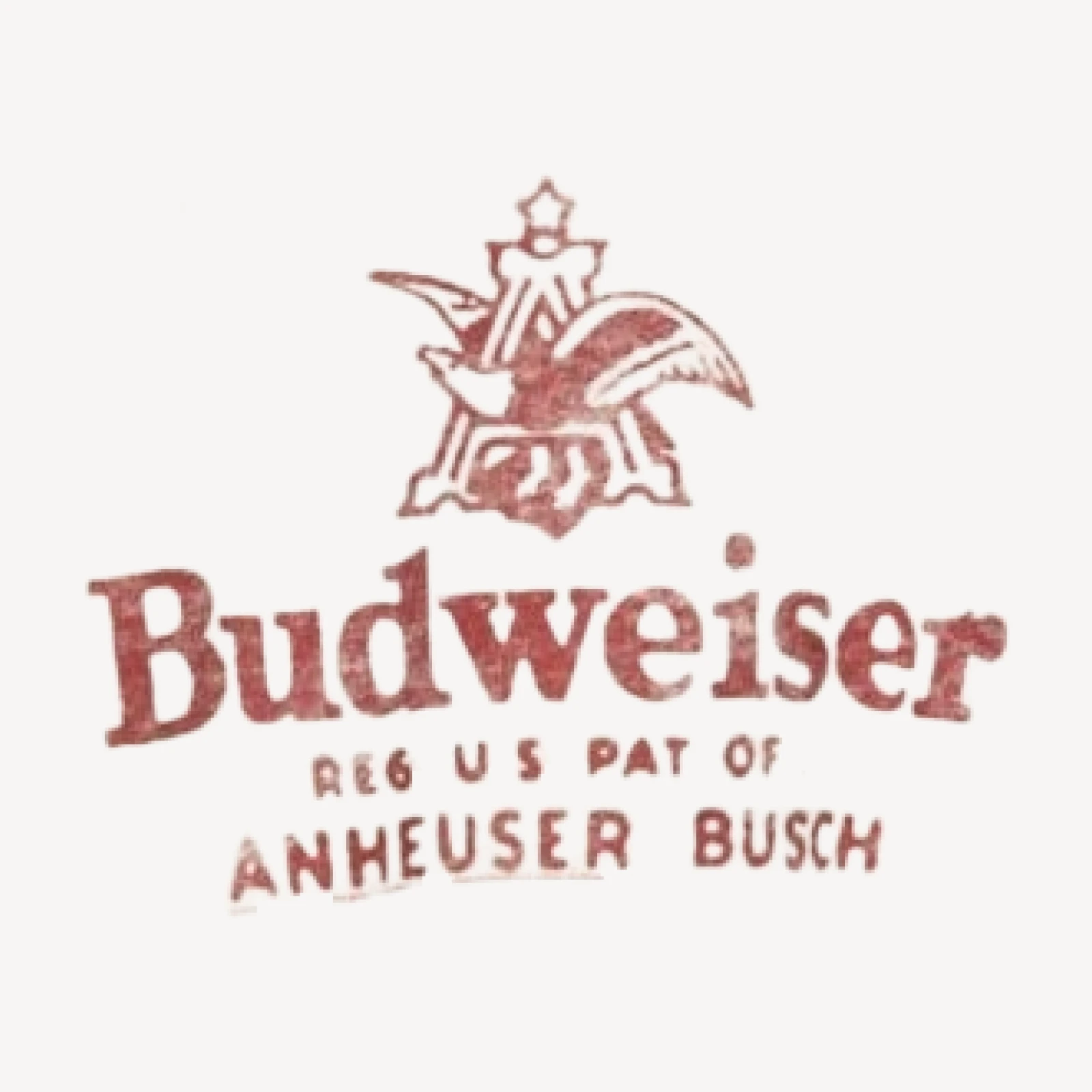 Junk Food Clothing Unisex Budweiser Baseball Jersey