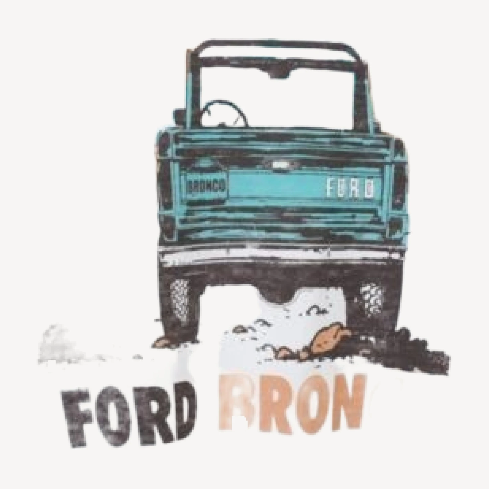 Junk Food Clothing Unisex Ford Bronco Hockey Tee
