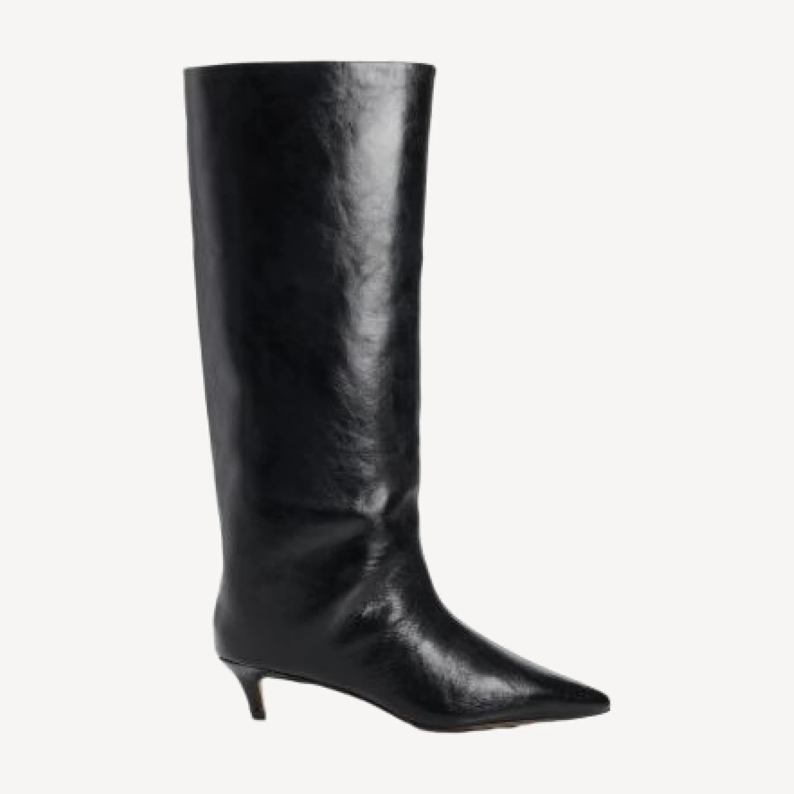 Steve Madden Women's Lychee Leather Knee High Boots