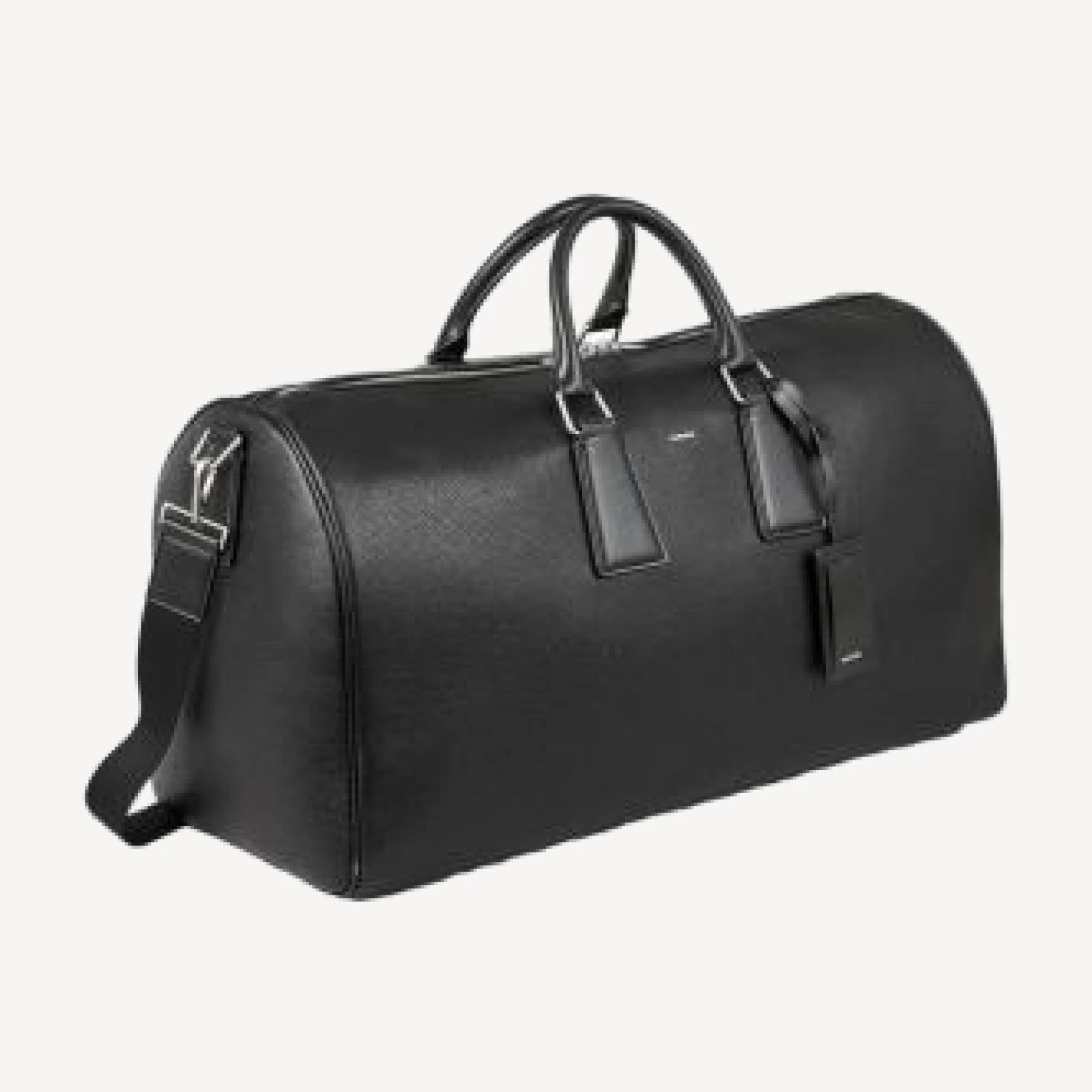 Sandro Coated Canvas Weekender Bag