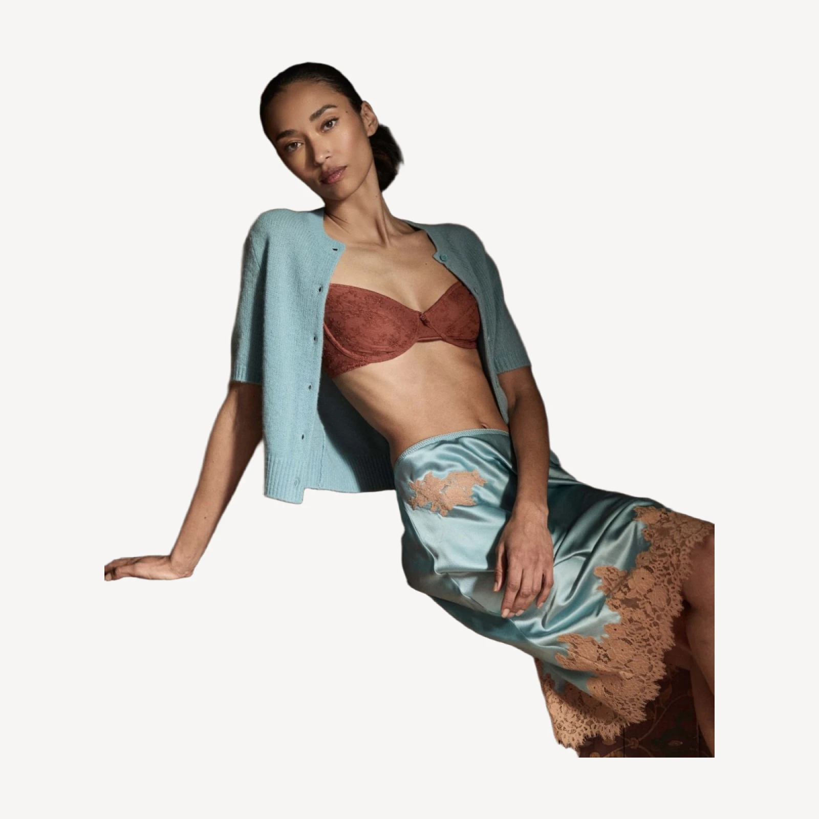 IDALIA BRA -- NUTMEG CLOVER BLOSSOM
