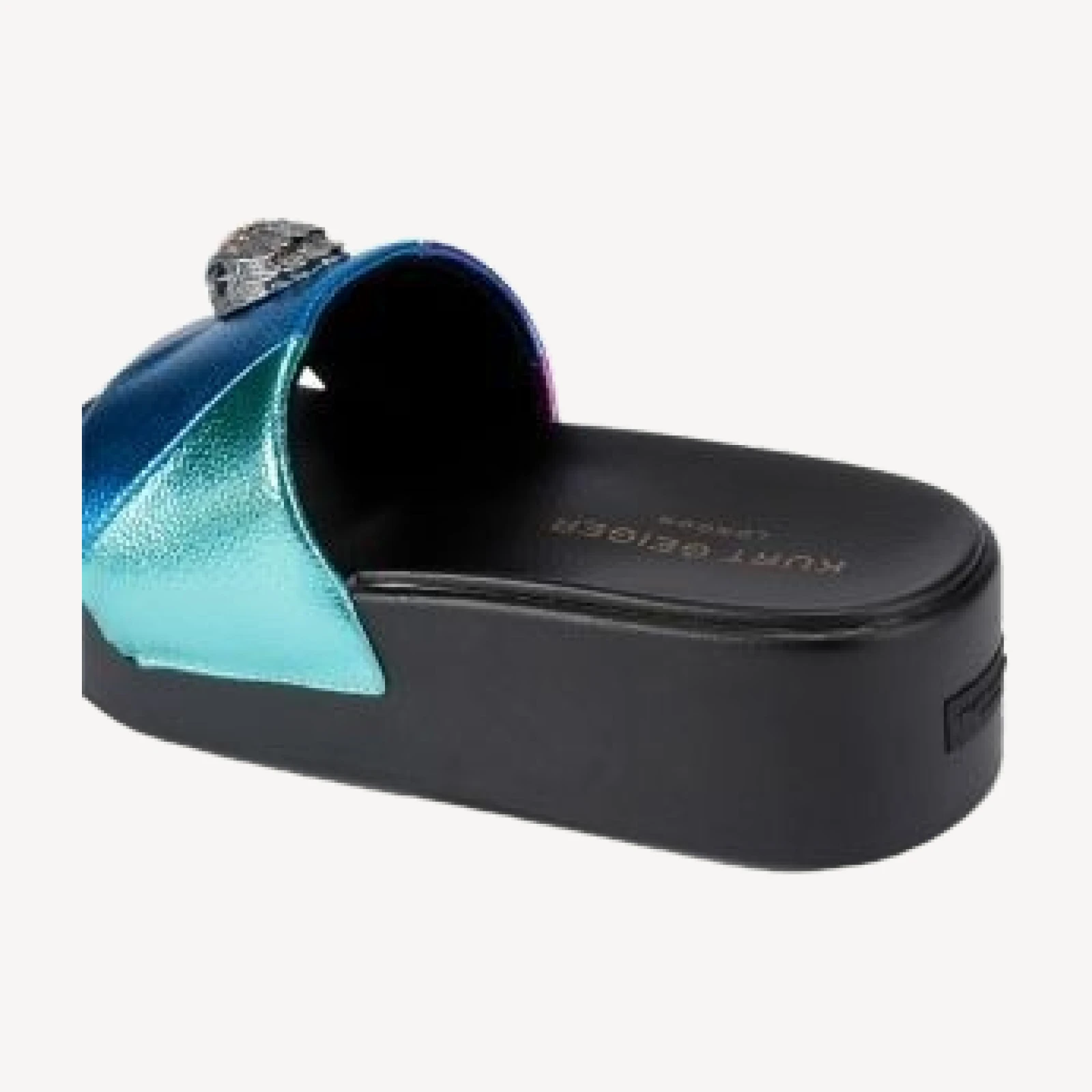 Kurt Geiger London Women's Meena Eagle Platform Slides