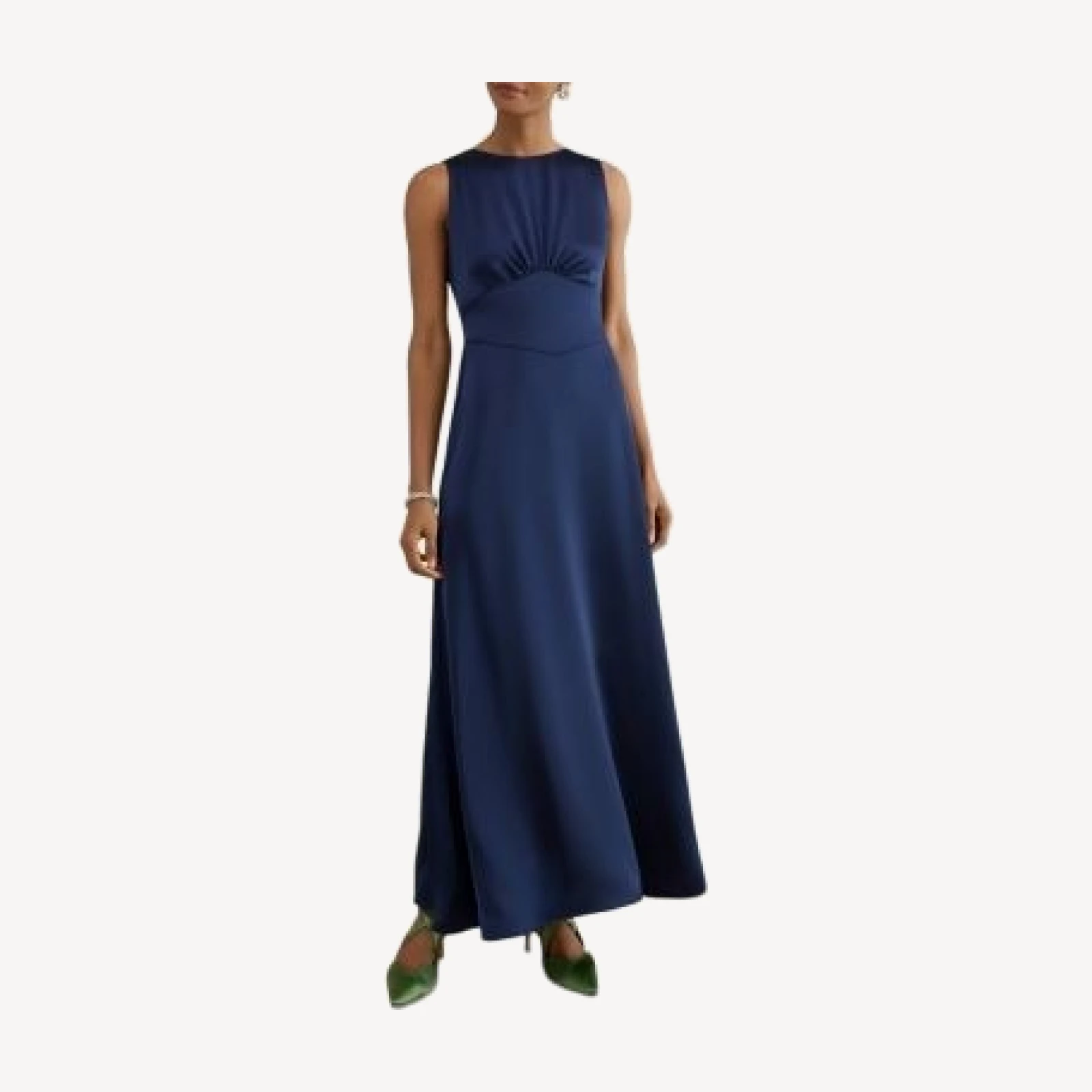 Hobbs London Petite Black Tie Collection Jemma Dress