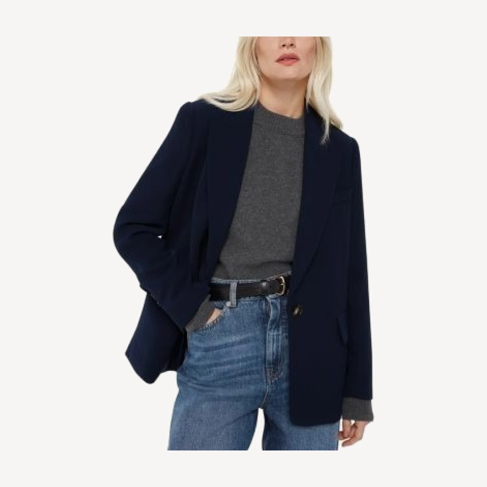 Whistles Petite Boyfriend Blazer