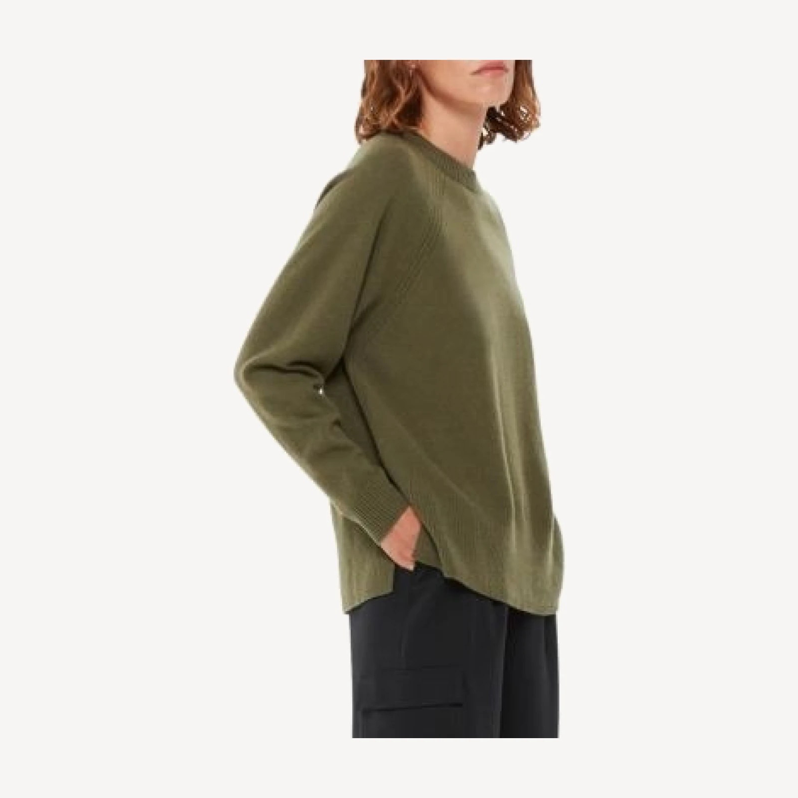 Whistles Ultimate Cashmere Crewneck Sweater