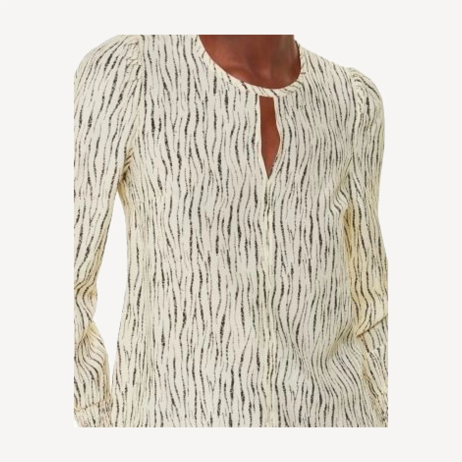 Whistles Shibori Stripe Blouse