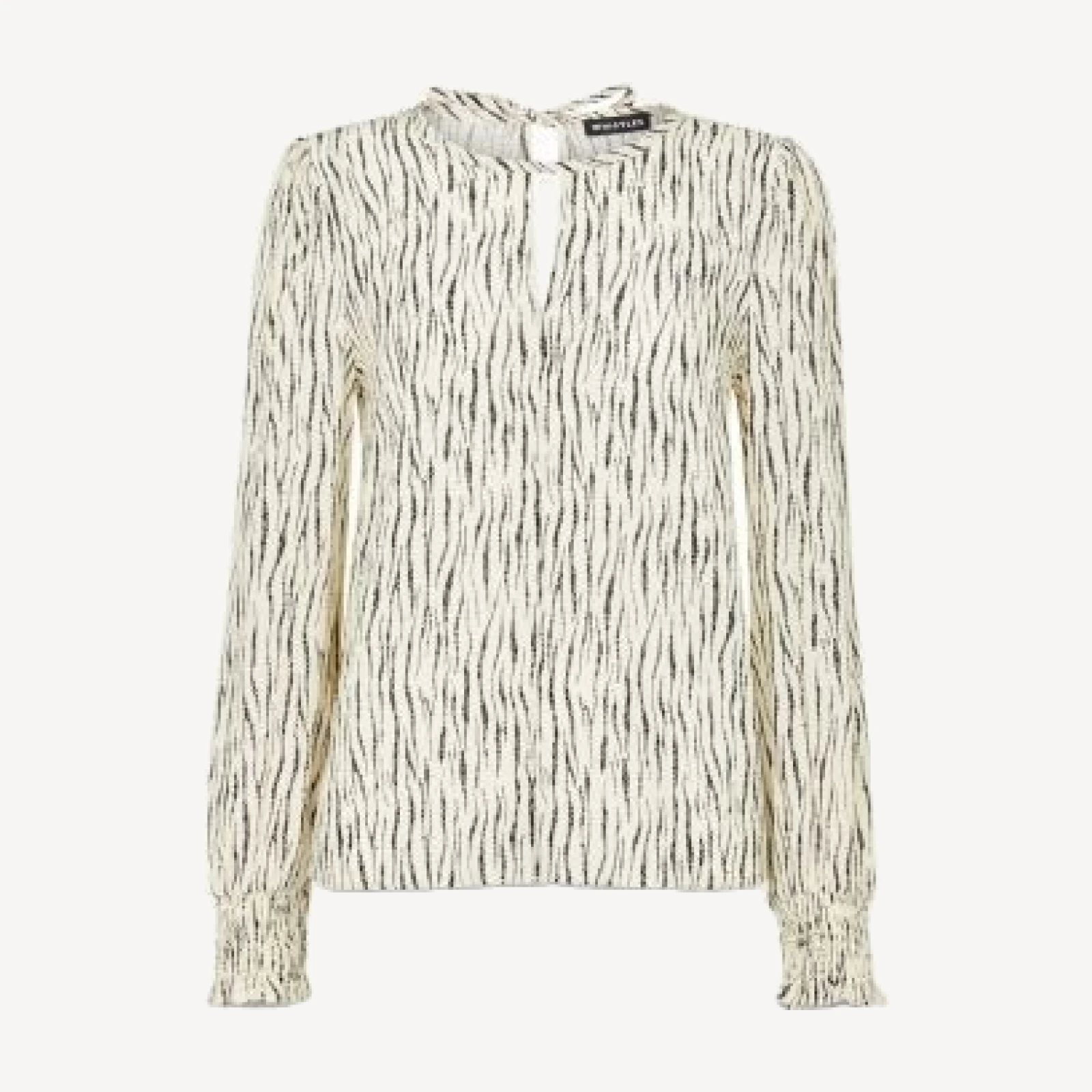 Whistles Shibori Stripe Blouse