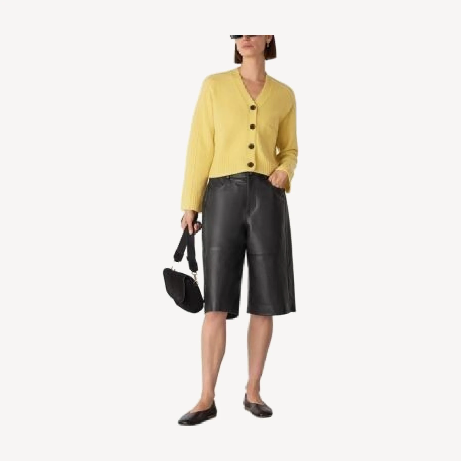 Whistles Wool Mix Pocket Cardigan