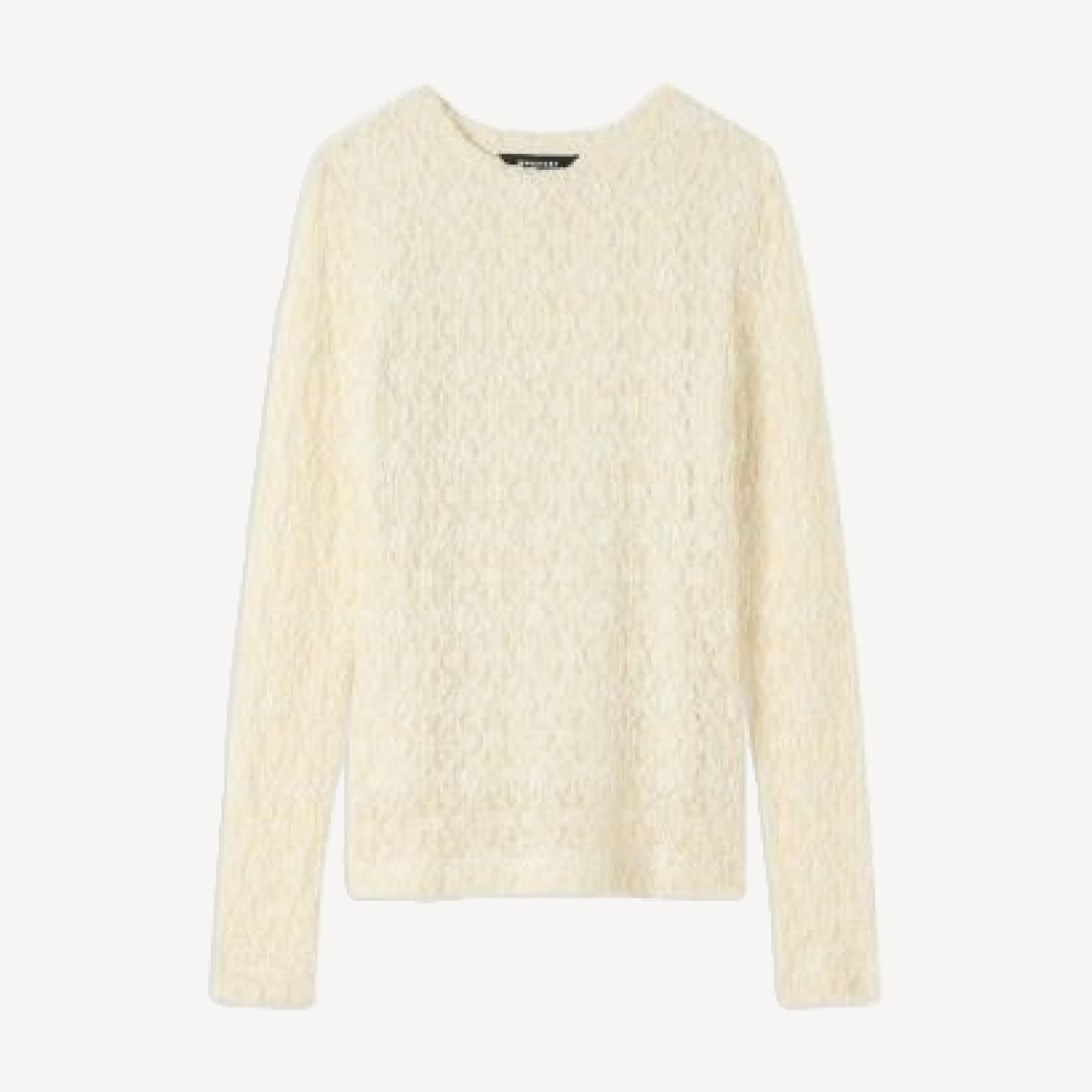Whistles Long Sleeve Lace Top