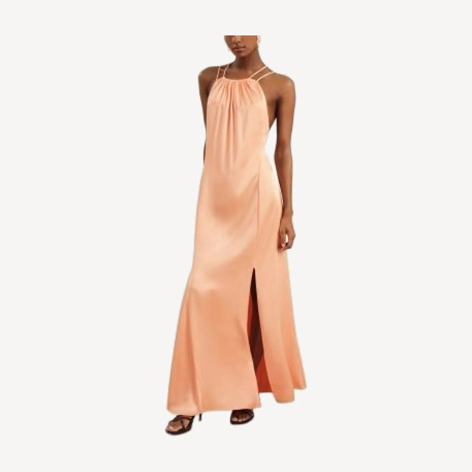 Reiss Tallie Satin Dress