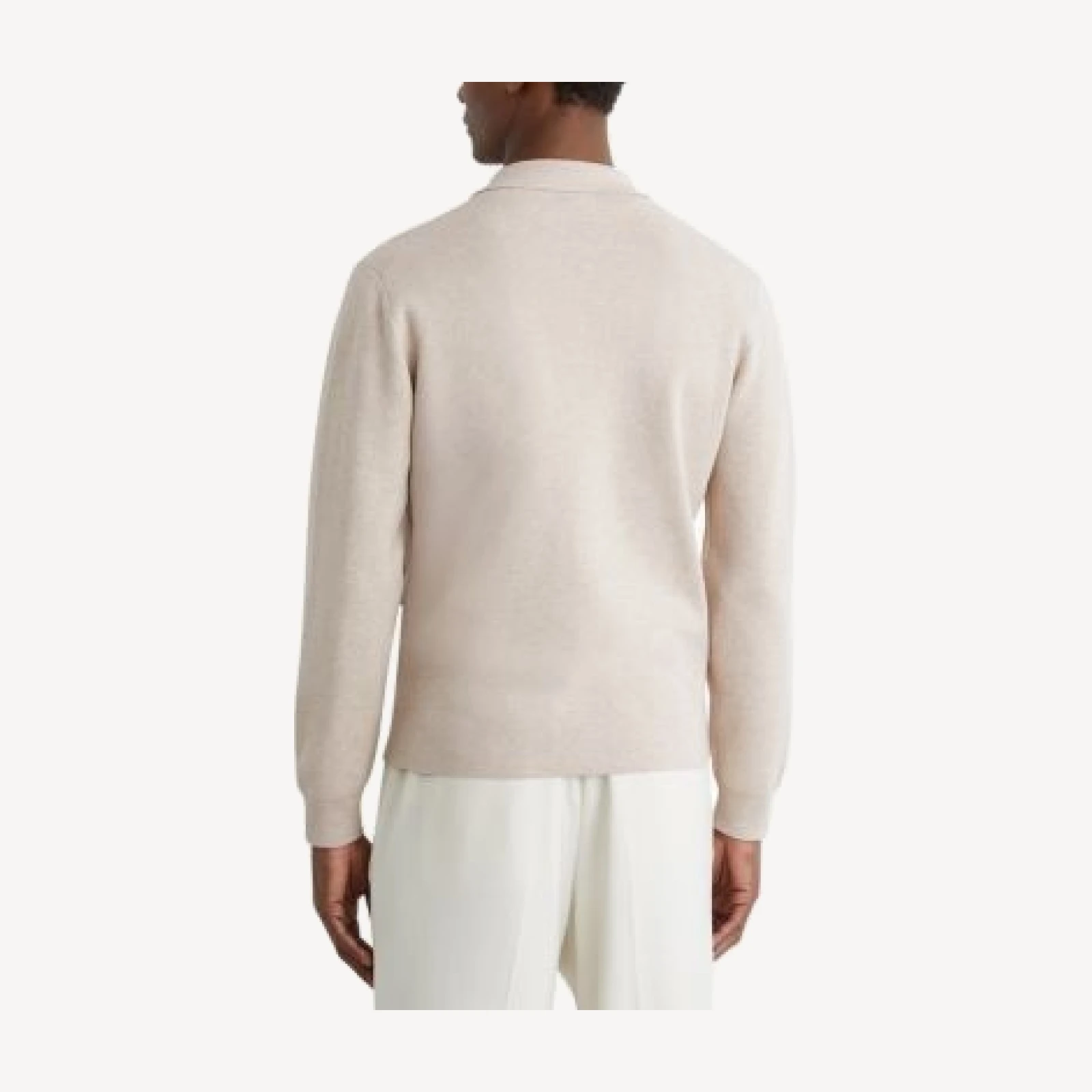 Reiss Plaza Long Sleeve Button Through Ribbed Cardigan