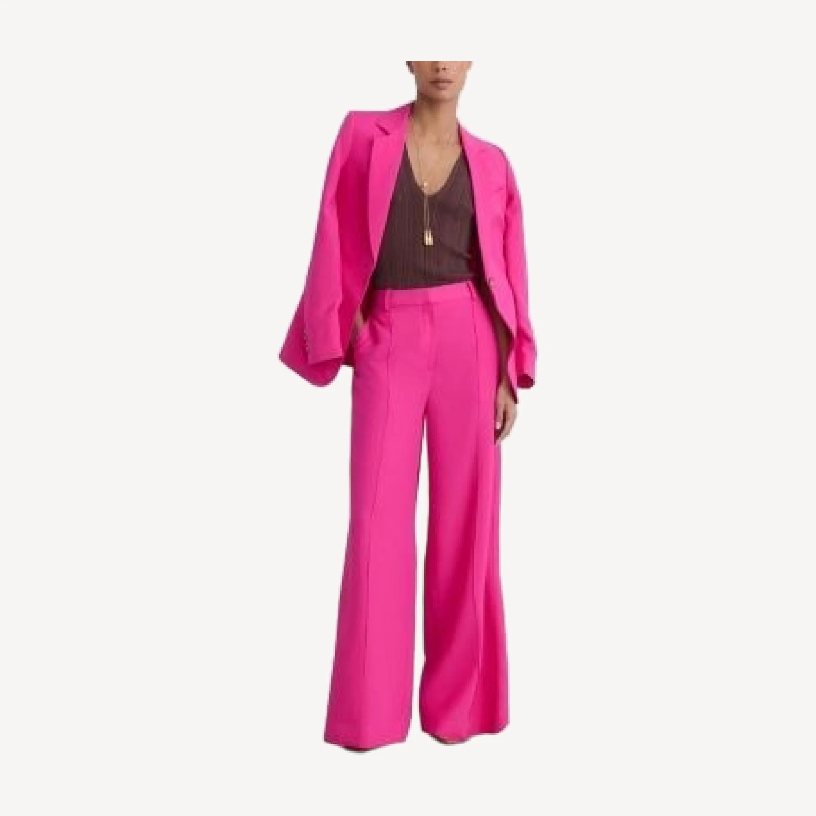 Reiss Charli Wide Leg Pants