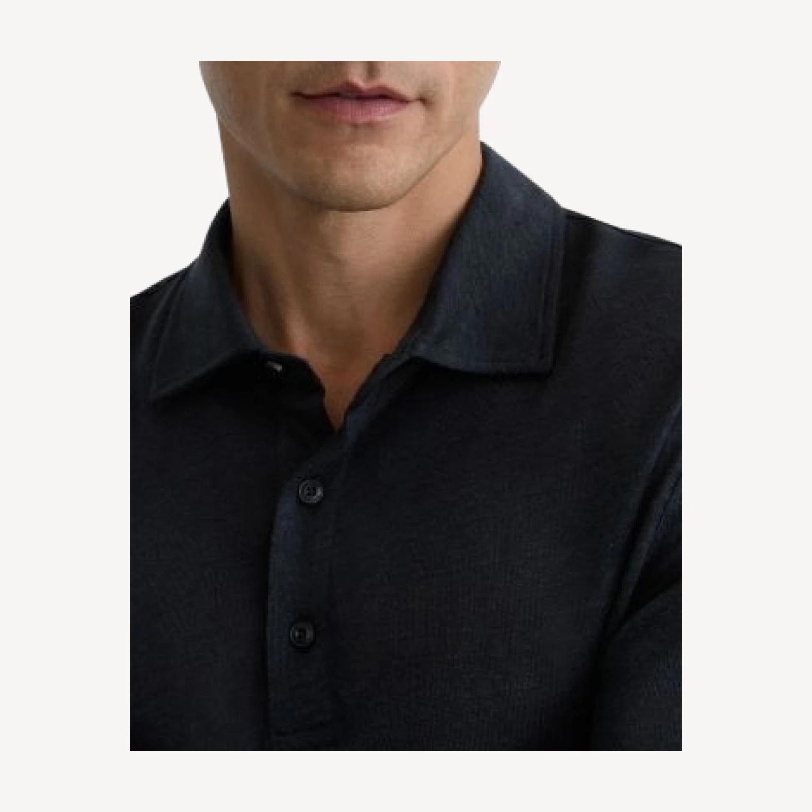 Reiss Pembroke Linen Polo Shirt
