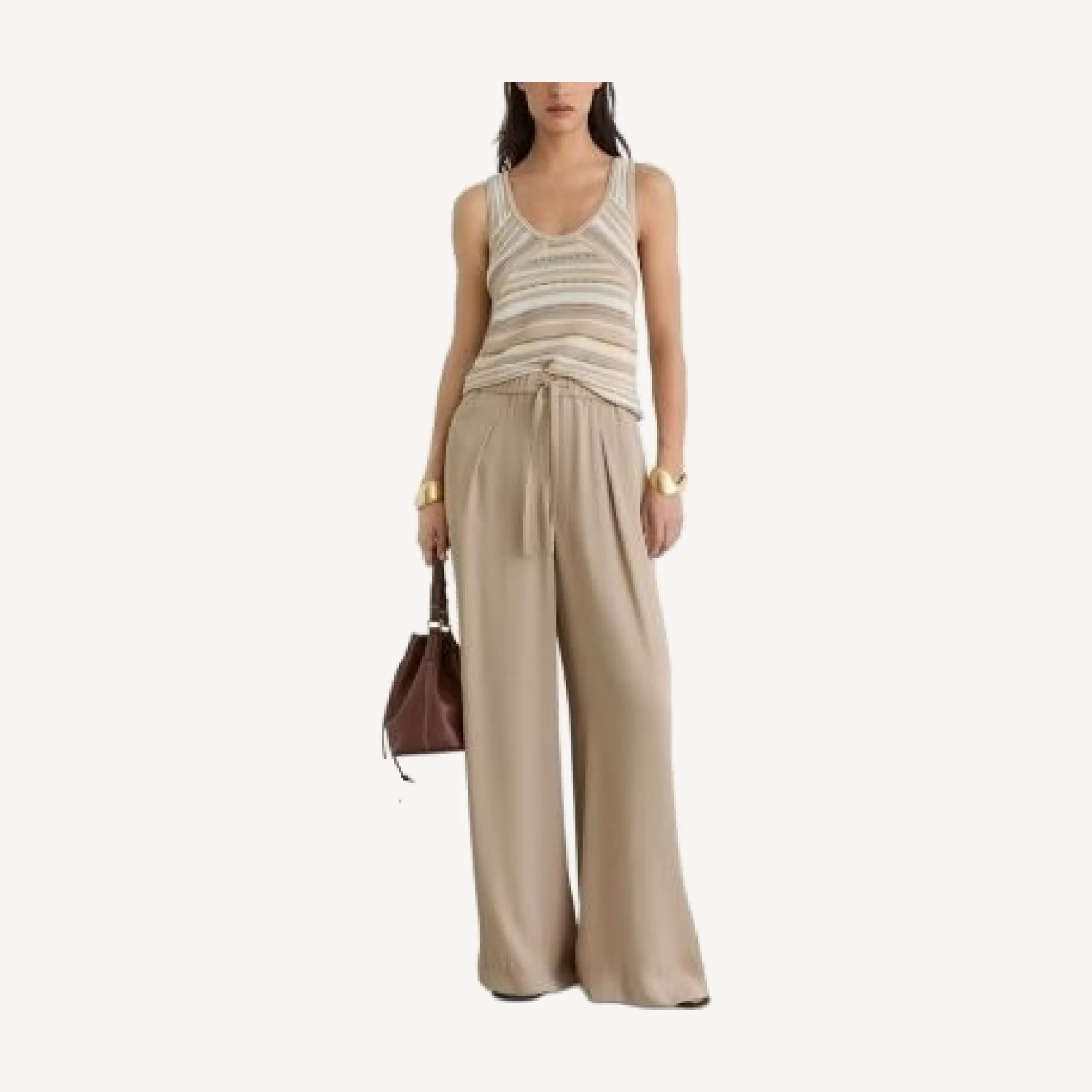 Reiss Petite Aimee Wide Leg Pants
