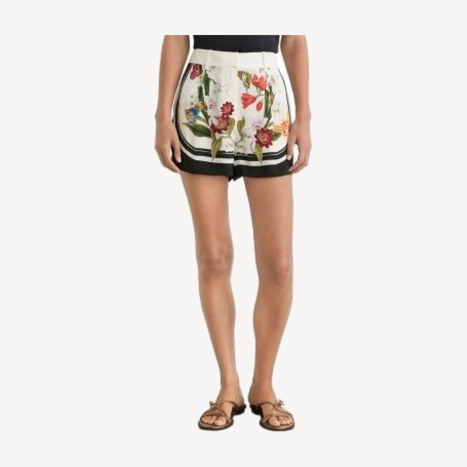 Reiss x Nybg SS26 Scarf Printed Shorts