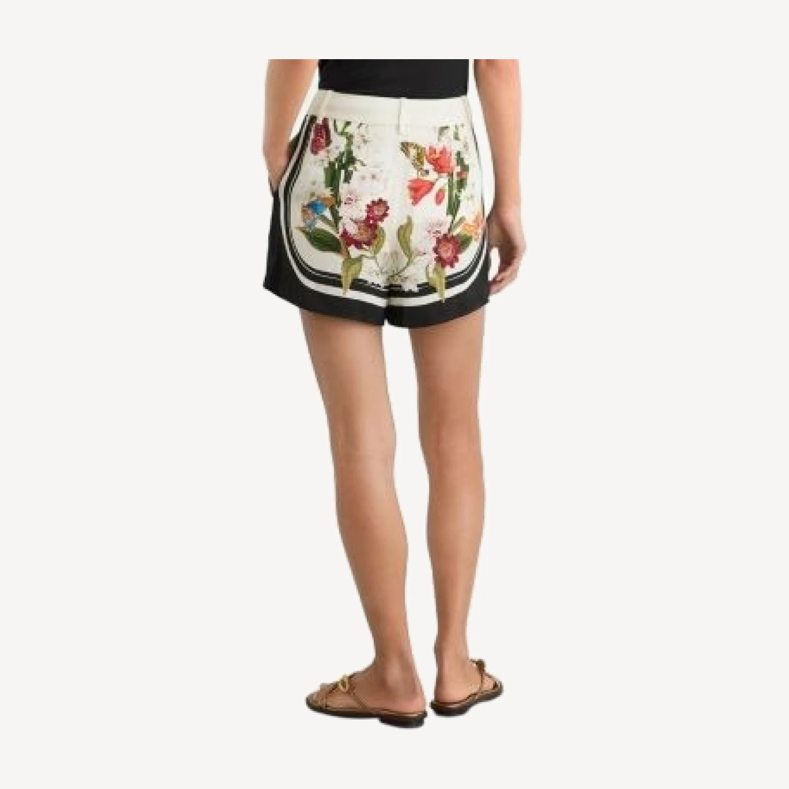 Reiss x Nybg SS26 Scarf Printed Shorts