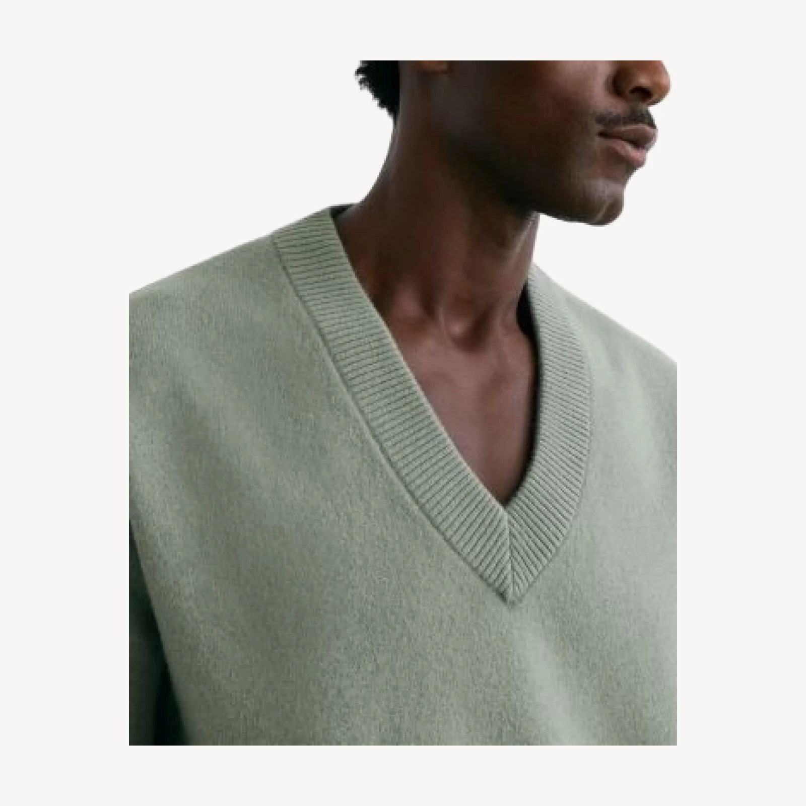 Reiss Alberz Wool & Cashmere V Neck Sweater