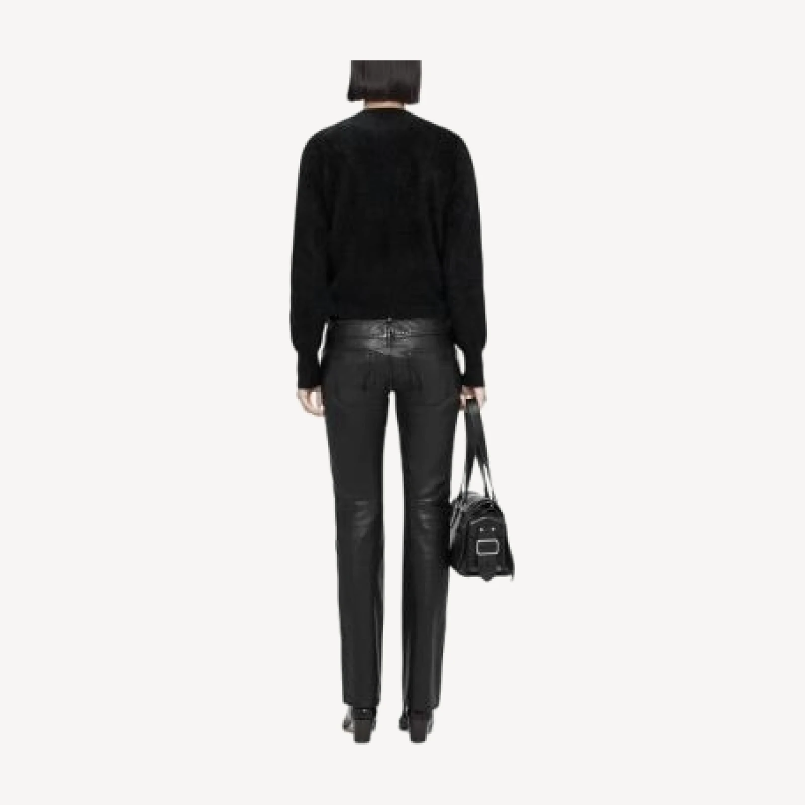 Allsaints Ada Brushed Cashmere Crewneck Sweater