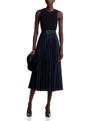 Cinq a Sept Ponte Crossbody Midi Dress