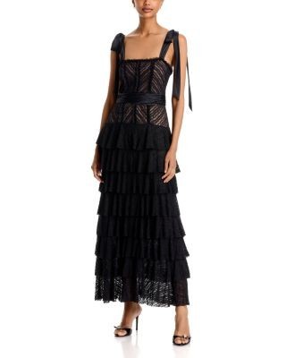 Cinq a Sept Sabrina Lace Midi Dress