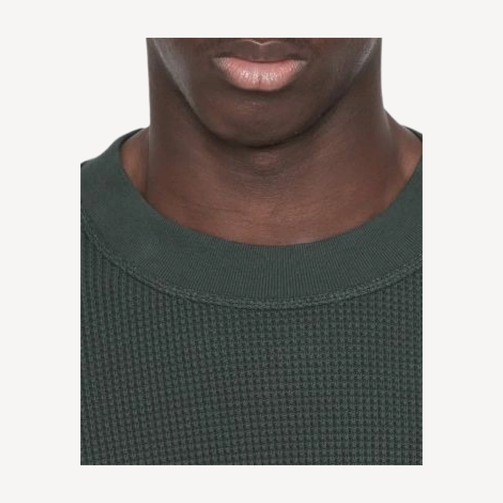Allsaints Lex Waffle Cotton Logo Tee