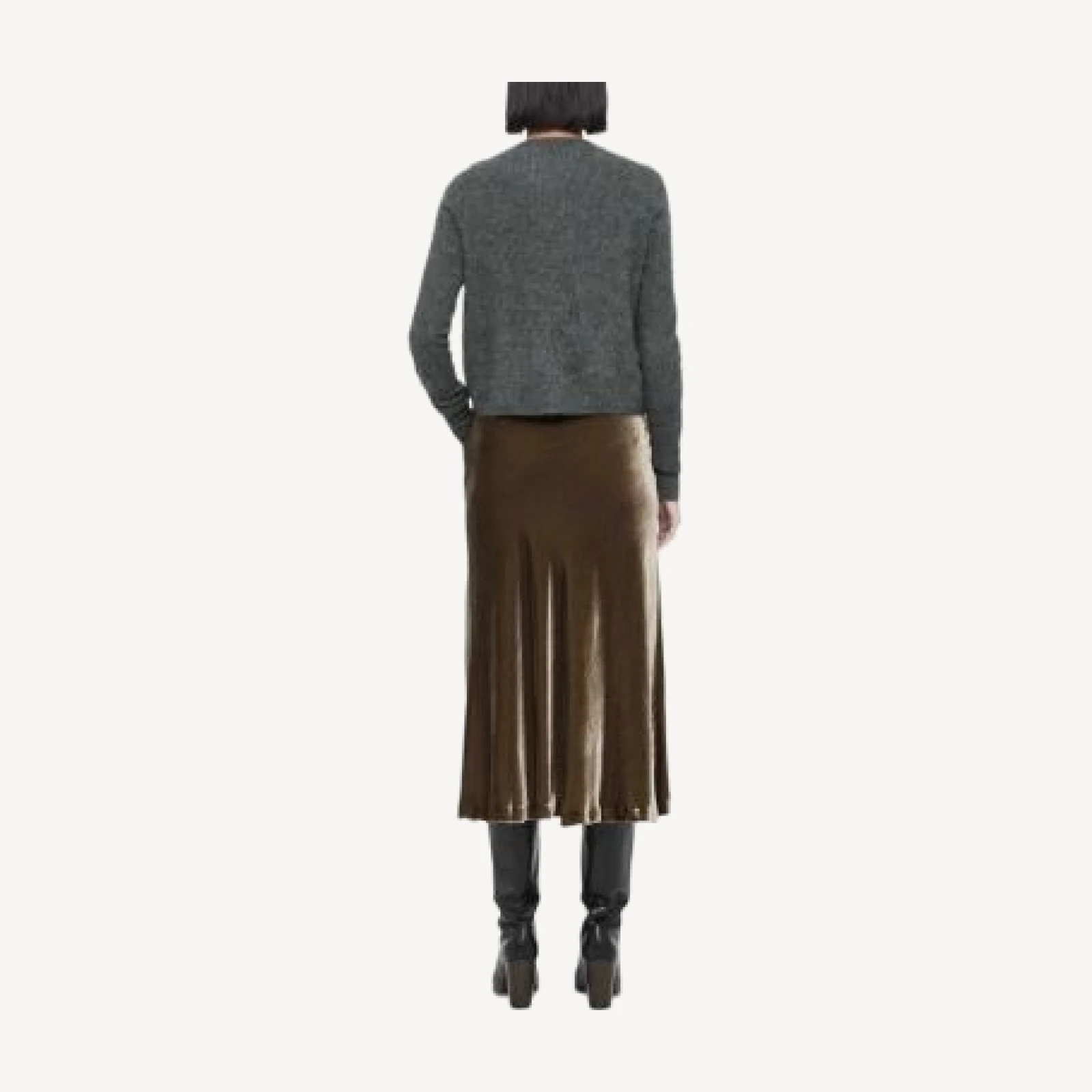 Allsaints Ada Cashmere Crewneck Cardigan