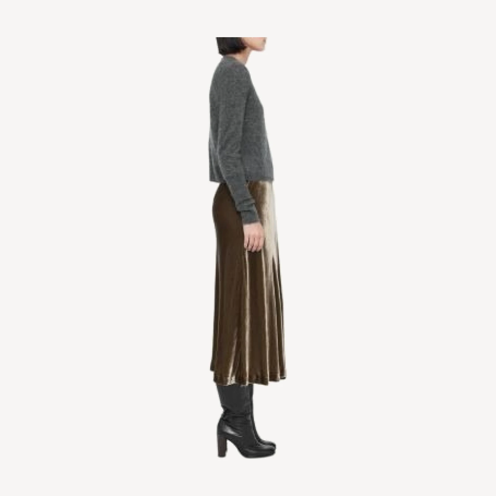 Allsaints Ada Cashmere Crewneck Cardigan