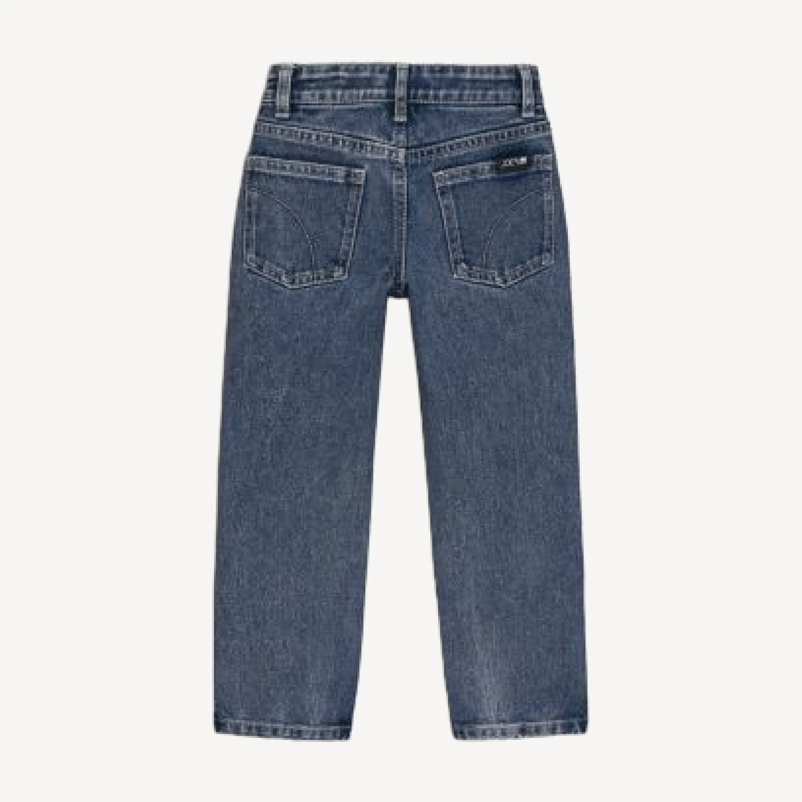 Joe's Jeans Boys' Long Sleeved Color Blocked Polo & Straight and Narrow Jeans Set - Little Kid