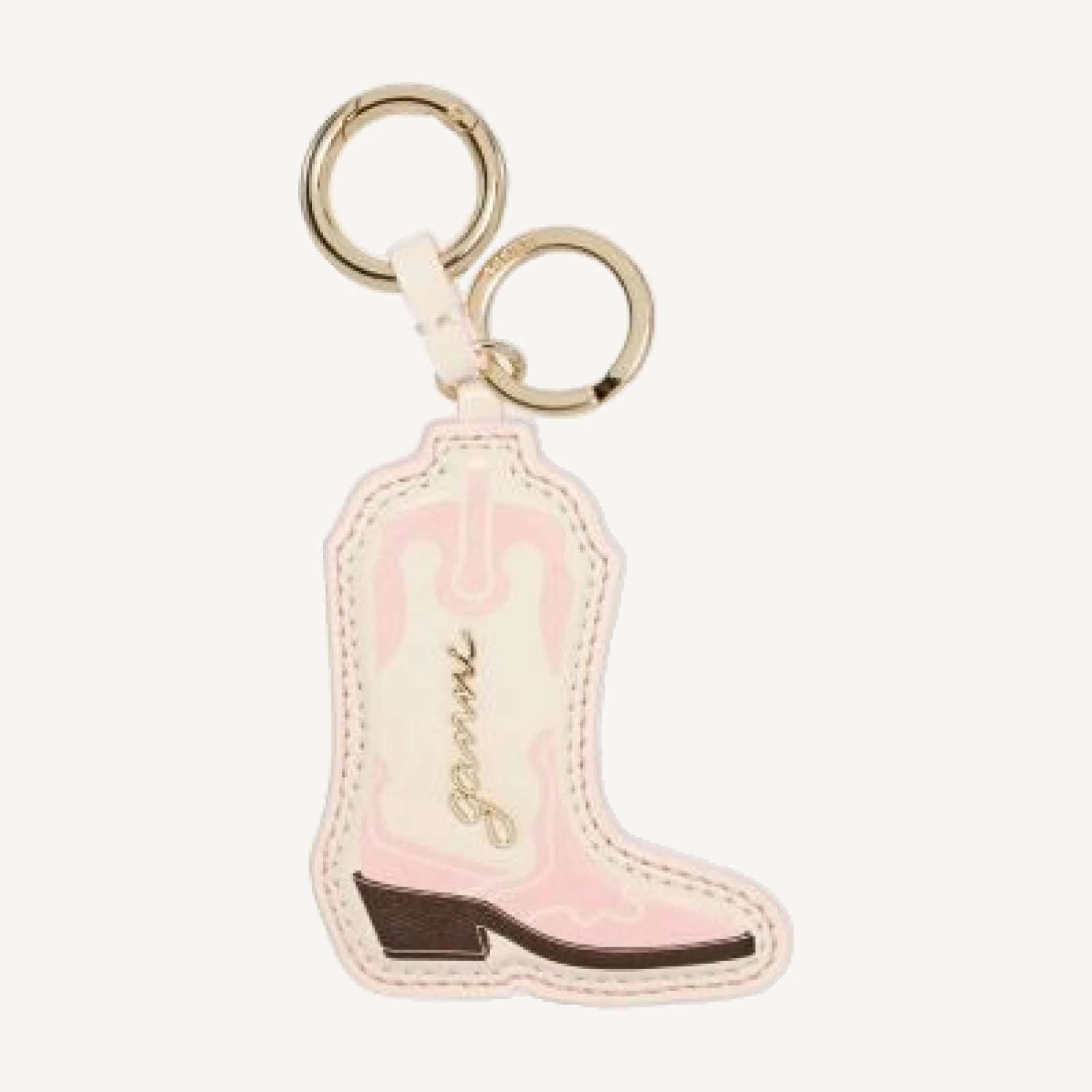 Ganni Western Boot Bag Charm
