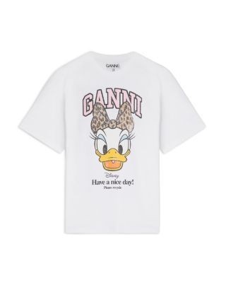 Ganni Daisy Duck Graphic Tee