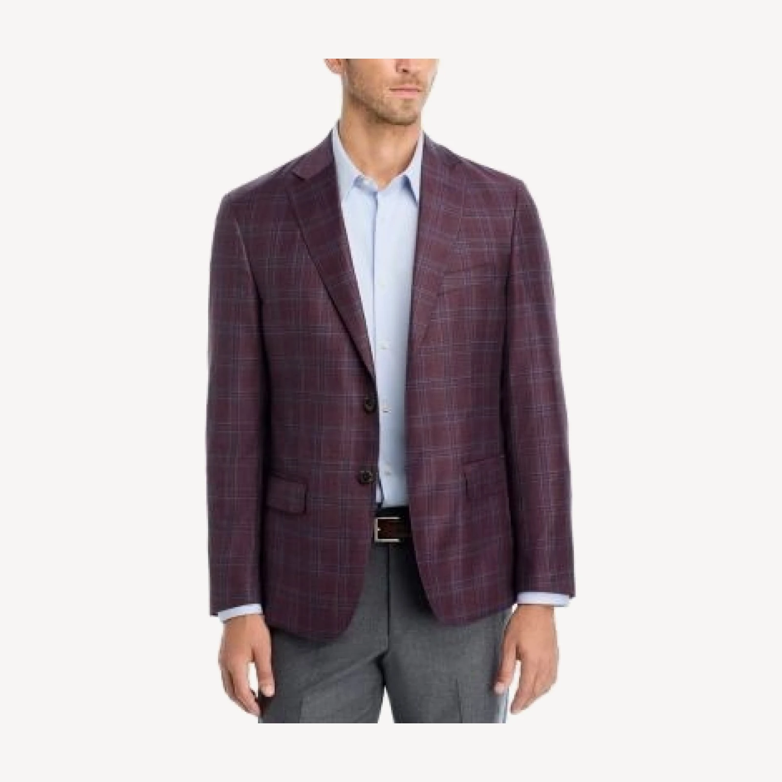 The Men's Store at Bloomingdale's Plaid Regular Fit Sport Coat - Exclusive
