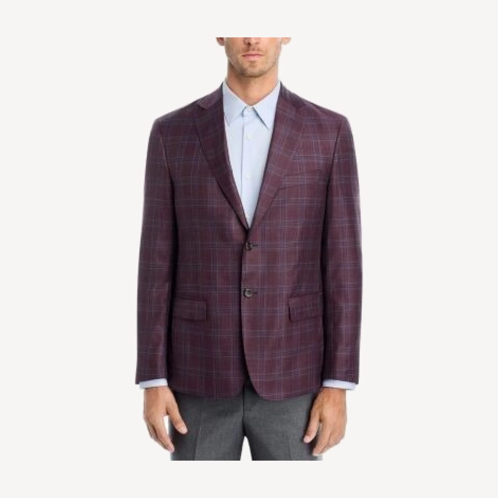 The Men's Store at Bloomingdale's Plaid Regular Fit Sport Coat - Exclusive