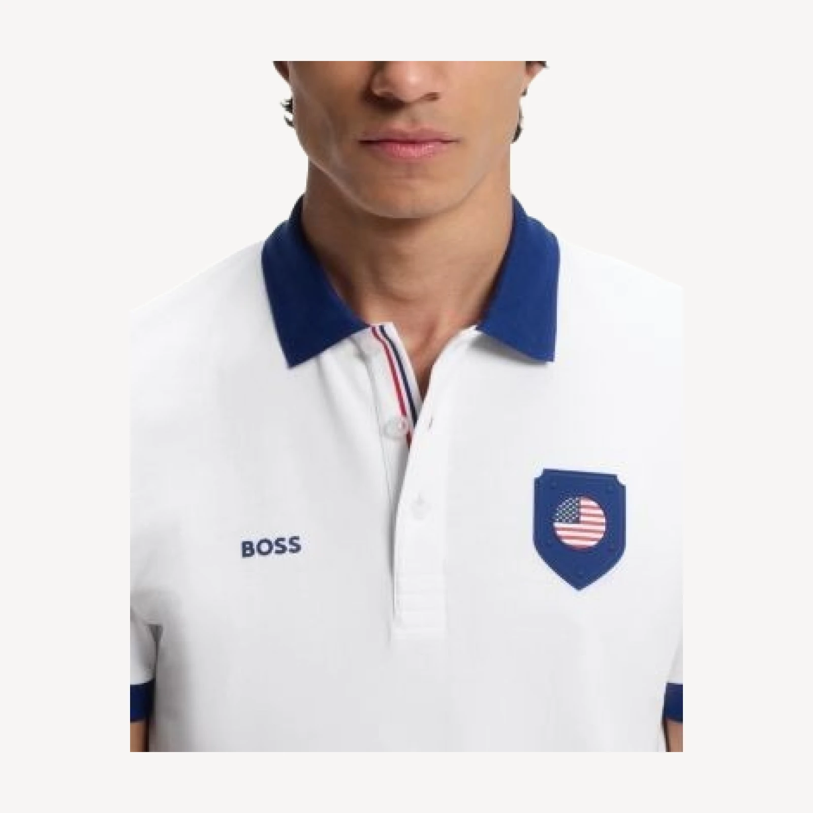 Boss Soccer Country Pack Luxe Polo Shirt in Brazil